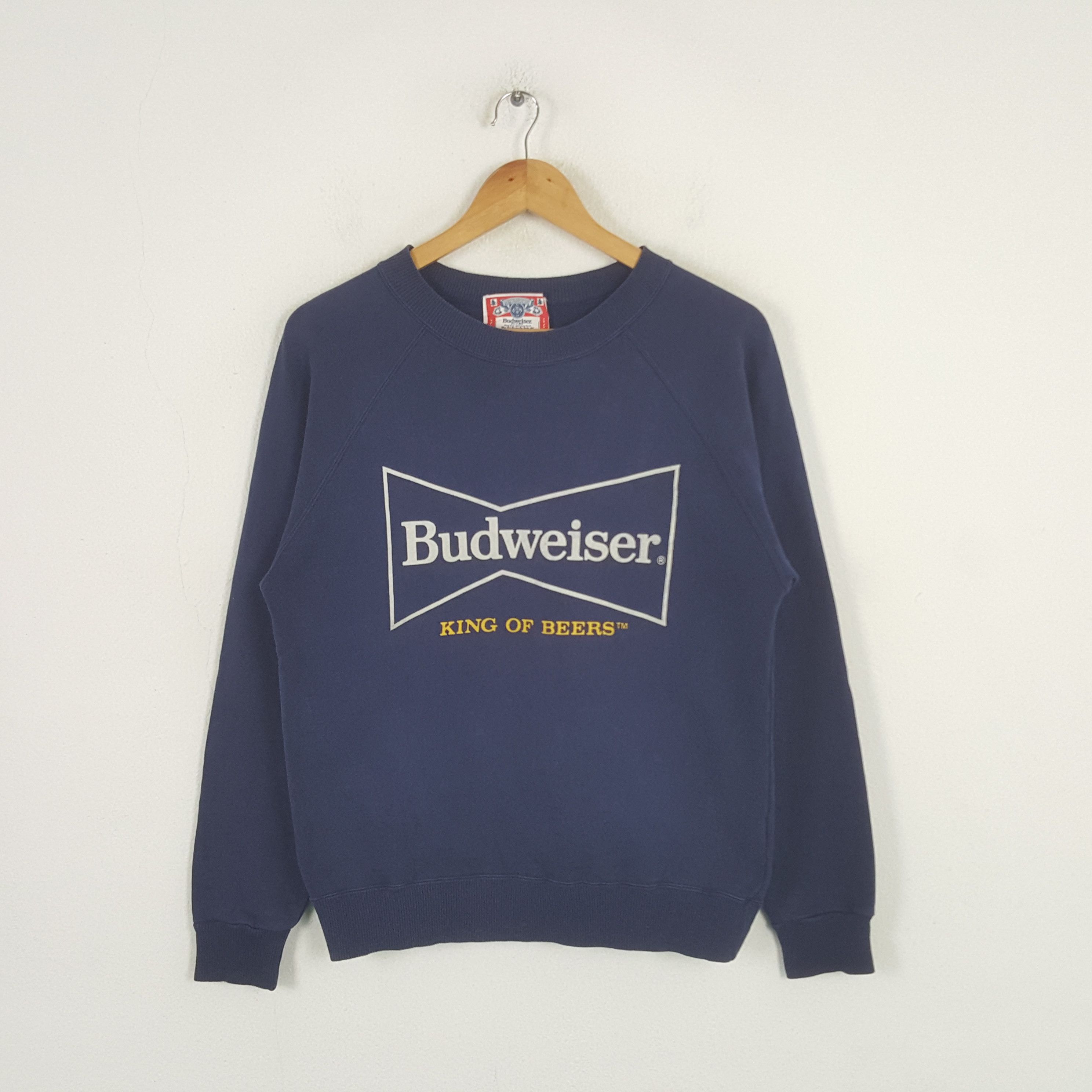 Budweiser Vintage Budweiser King Of Beers Sweatshirt C290N29 Size US S / EU 44-46 / 1 - 1 Thumbnail