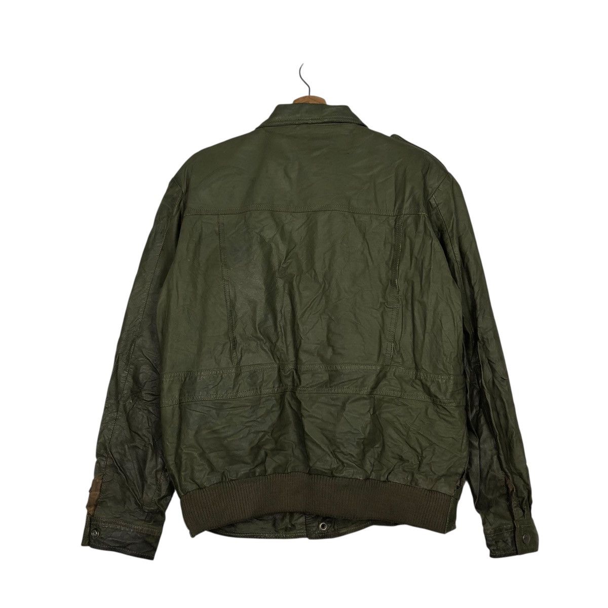 Japanese Brand 🔥VINTGE BIKER LEATHER JACKET BLANKET A REX ISSEY MIYAKE Size US L / EU 52-54 / 3 - 11 Thumbnail