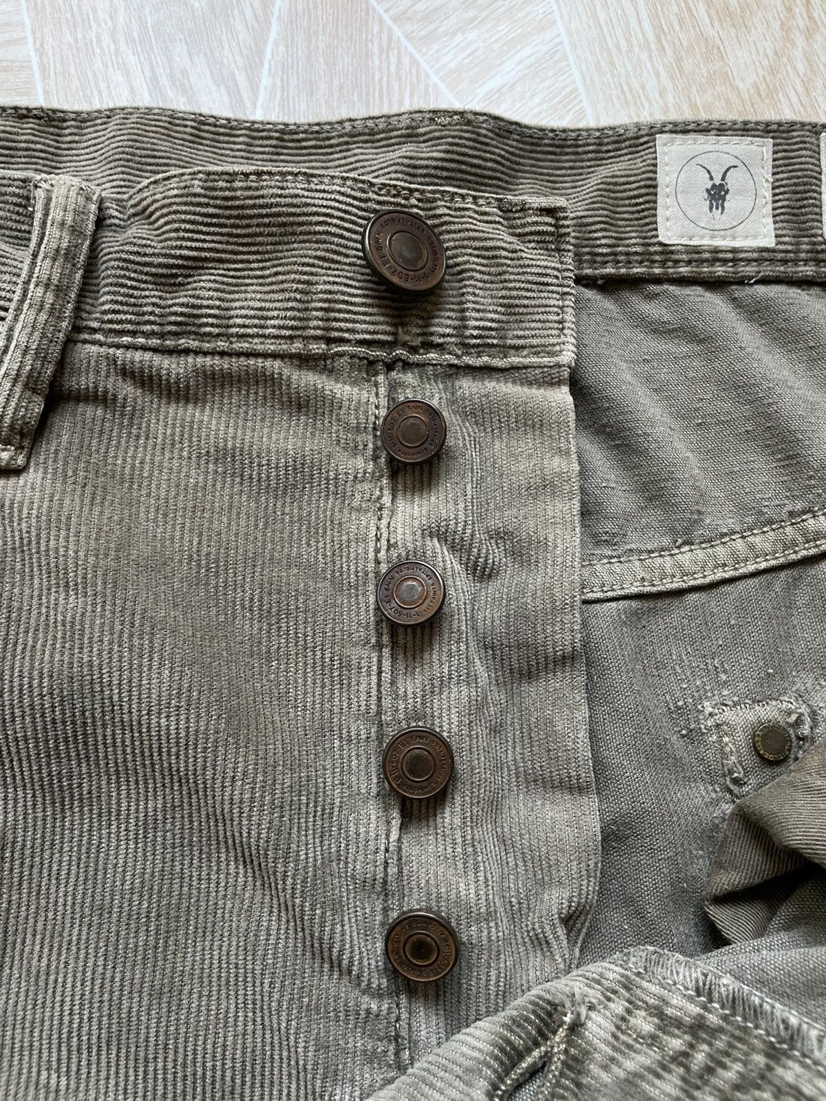 Allsaints Streetwear All Saints Spitalfields Jacks Place Velvet Pants Size US 32 / EU 48 - 12 Thumbnail