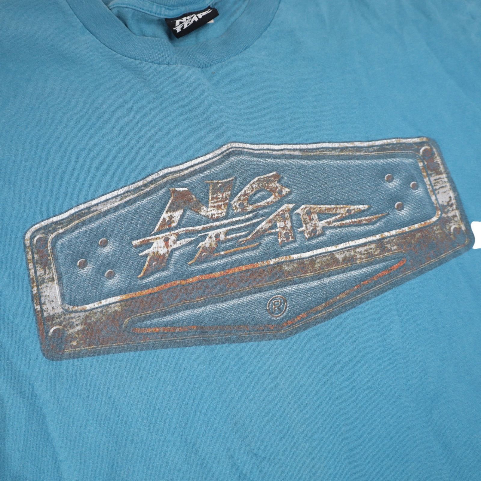 No Fear × Vintage Vintage Y2k No Fear Spellout Graphic T Shirt Size US L / EU 52-54 / 3 - 5 Thumbnail