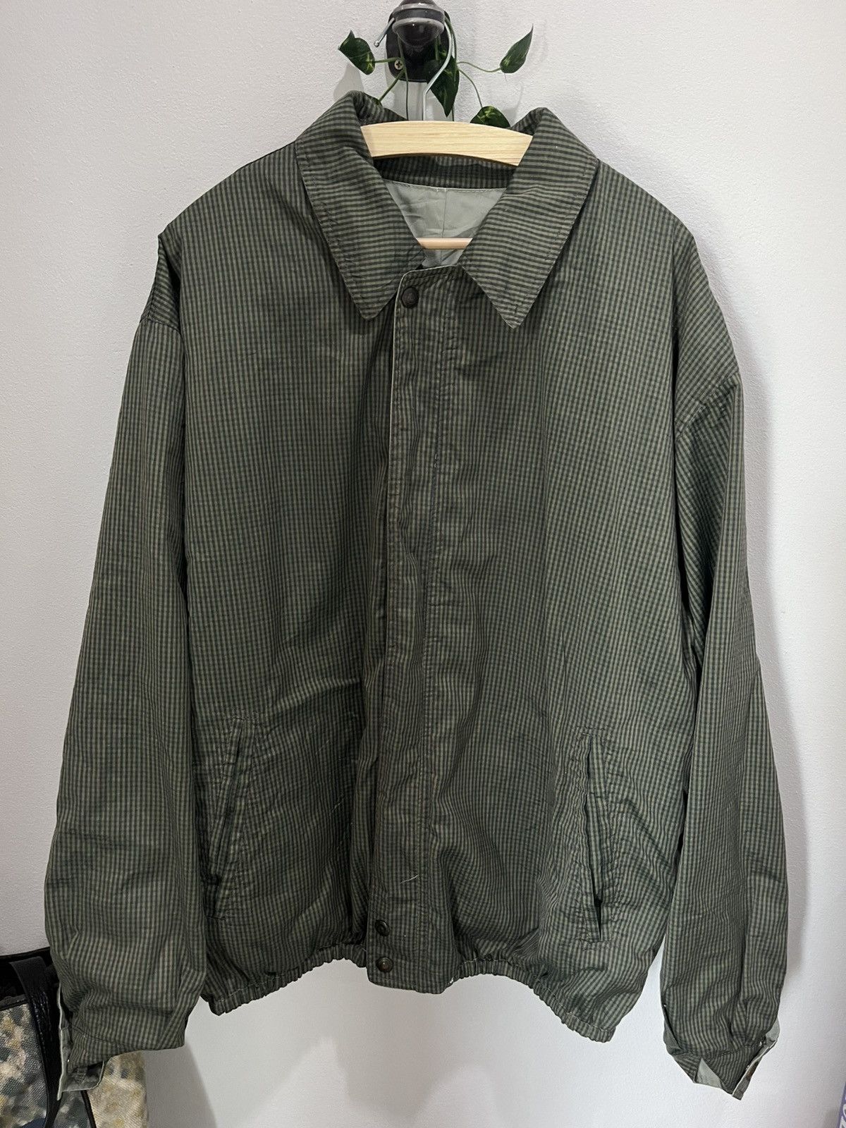Other Reversible Jacket Green / Plaid Lining Size US XXL / EU 58 / 5 - 6 Thumbnail