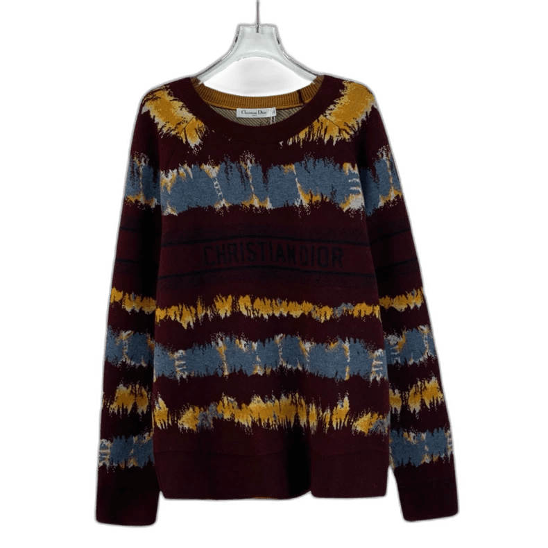 Dior Christian Dior Colorful Tie-Dye Knit Sweater Size US S / EU 44-46 / 1 - 1 Thumbnail