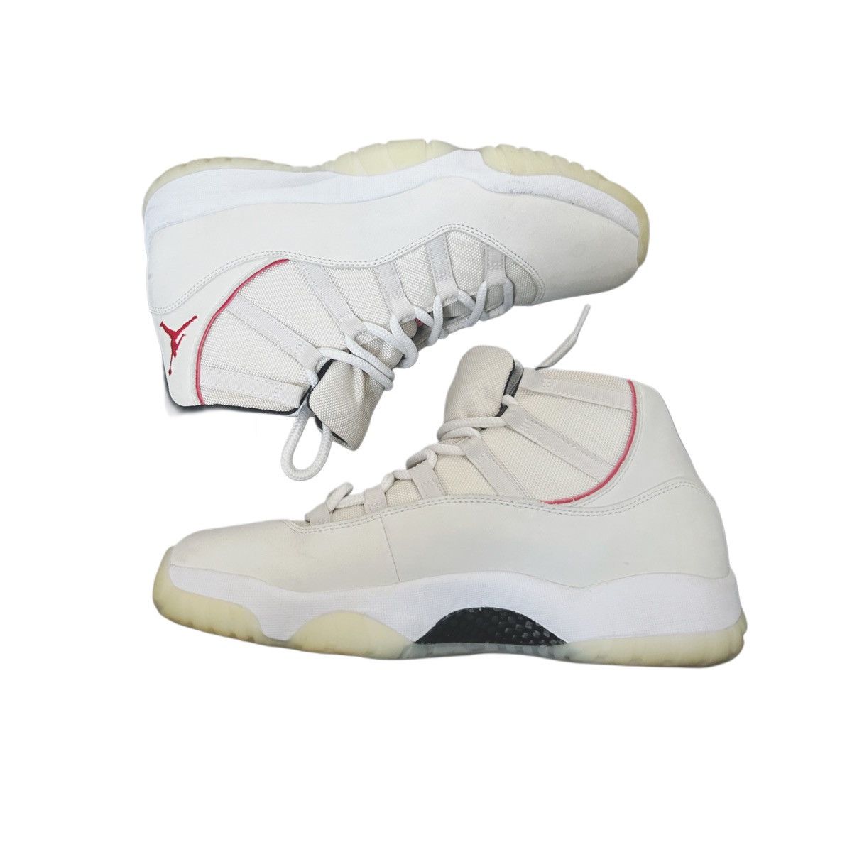 Jordan Brand × Nike Platinum Tint Jordan 11s - Size 12 Size US 12 / EU 45 - 2 Thumbnail