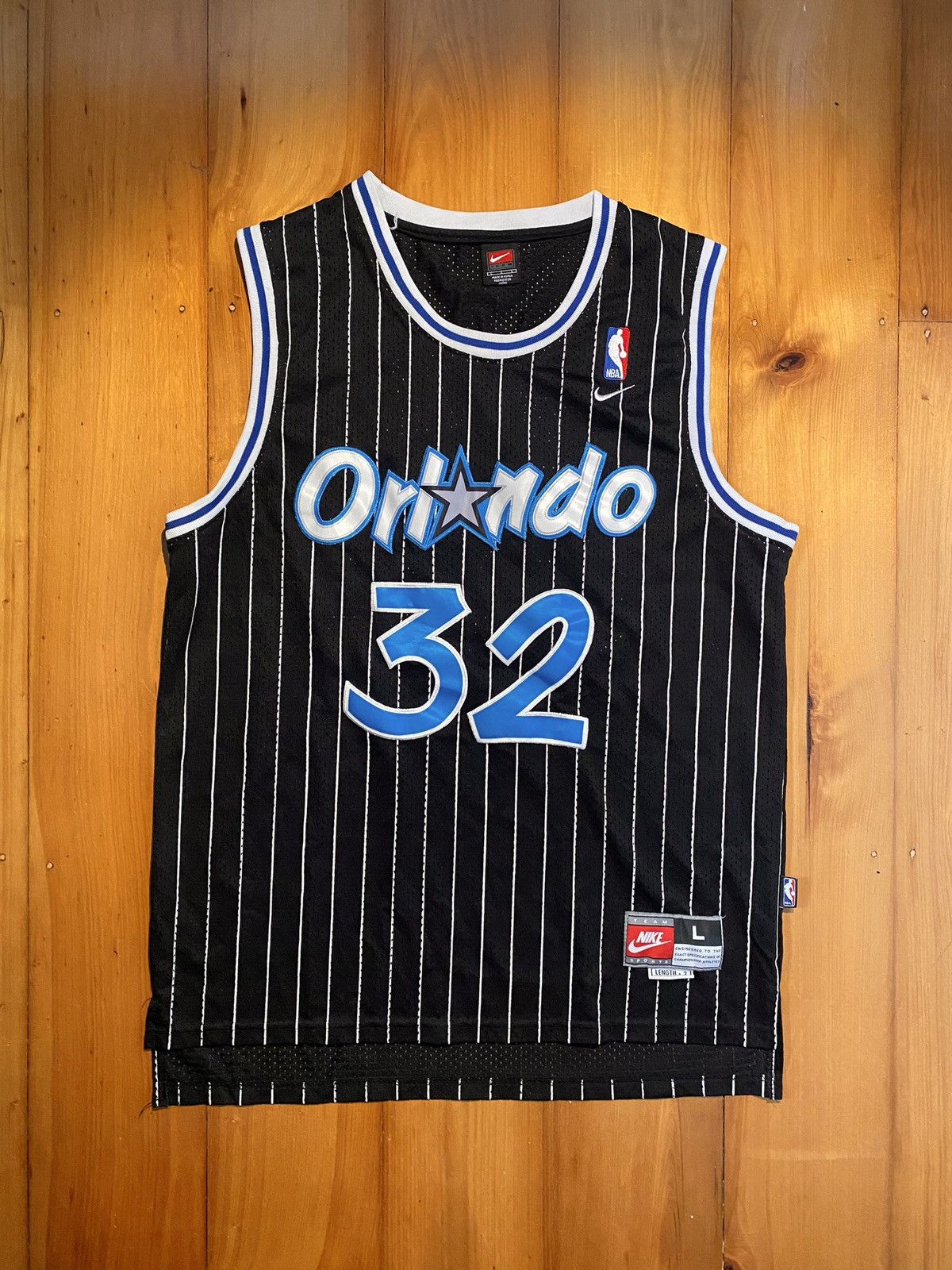 Nike Vintage ‘90s Nike Shaquille O’neal Orlando Magic Jersey Size US L / EU 52-54 / 3 - 1 Thumbnail