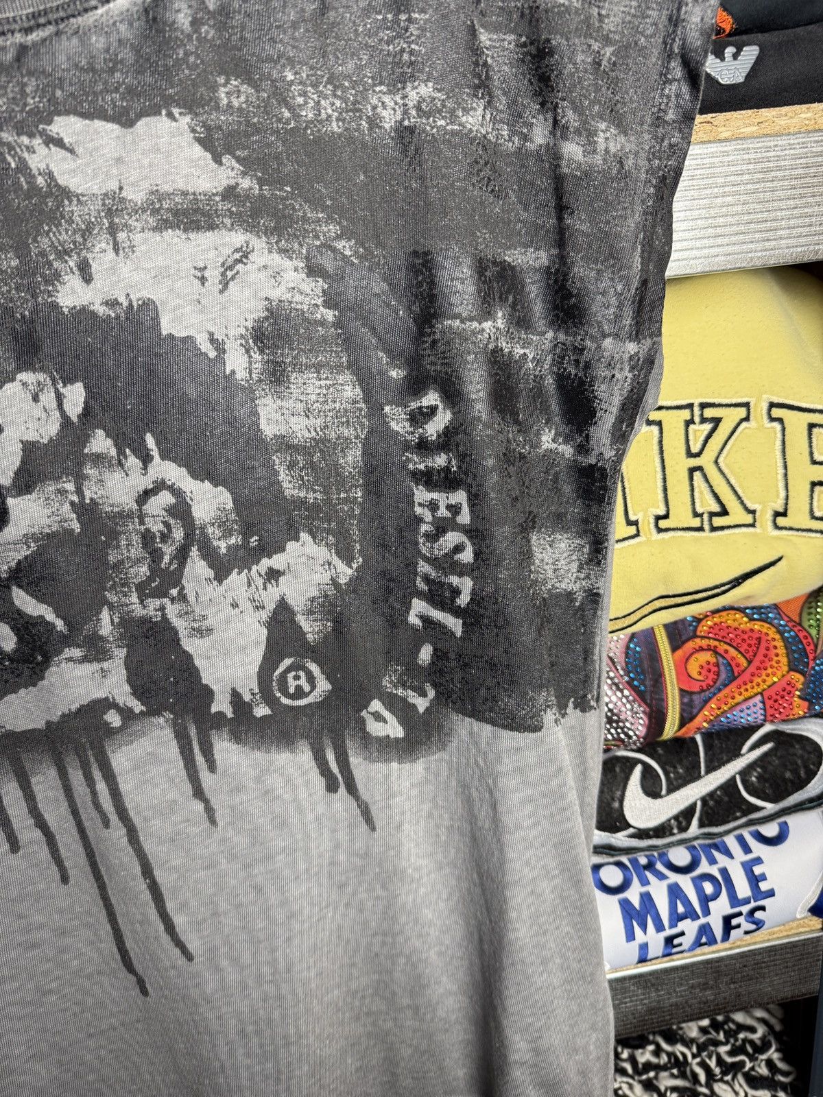 Diesel Rare color Diesel Logo punk motif tee shirt AVANT GARDE Size US M / EU 48-50 / 2 - 4 Thumbnail