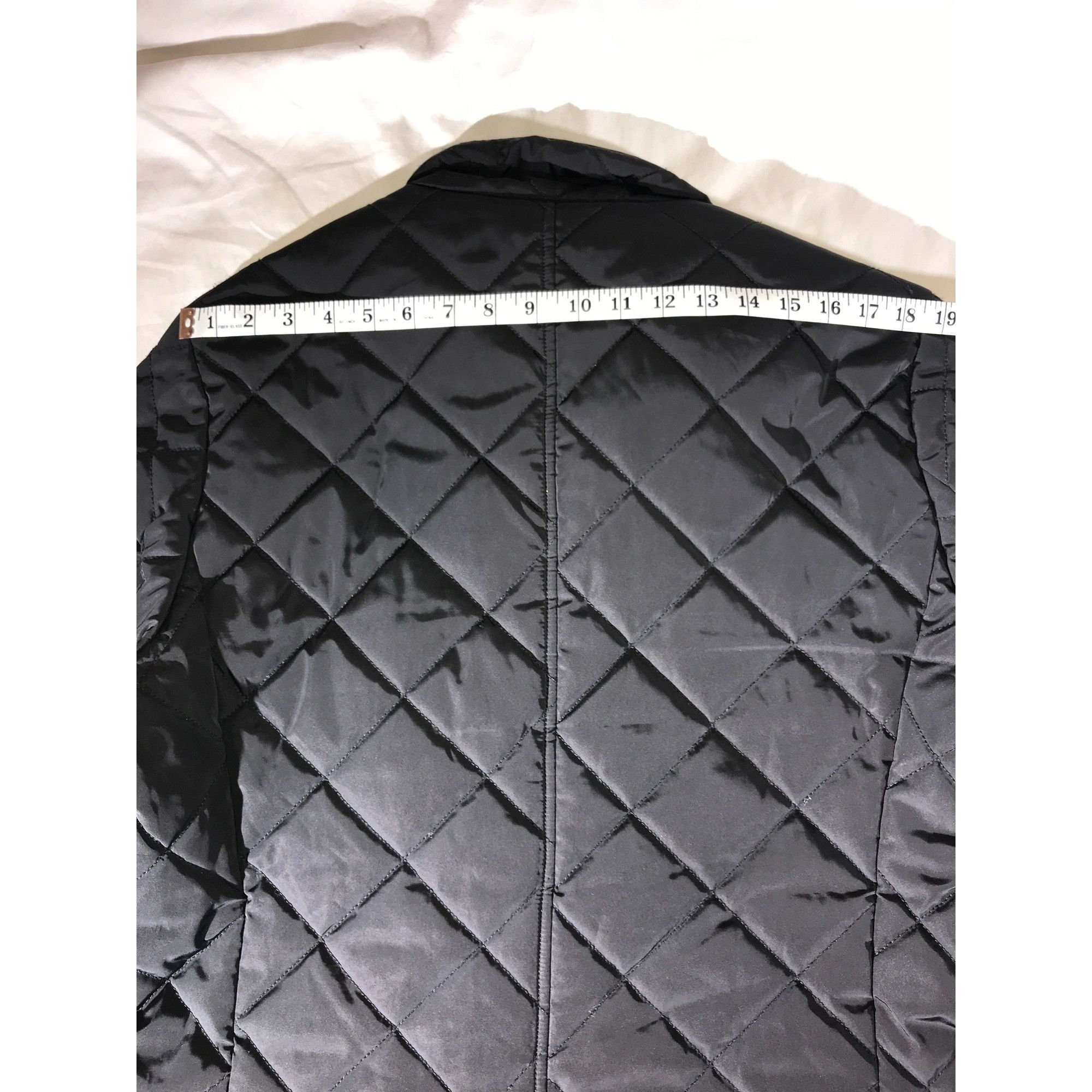Vince Camuto Vince Camuto Mens Black Quilted Jacket With Full Zip and But Size US L / EU 52-54 / 3 - 6 Thumbnail
