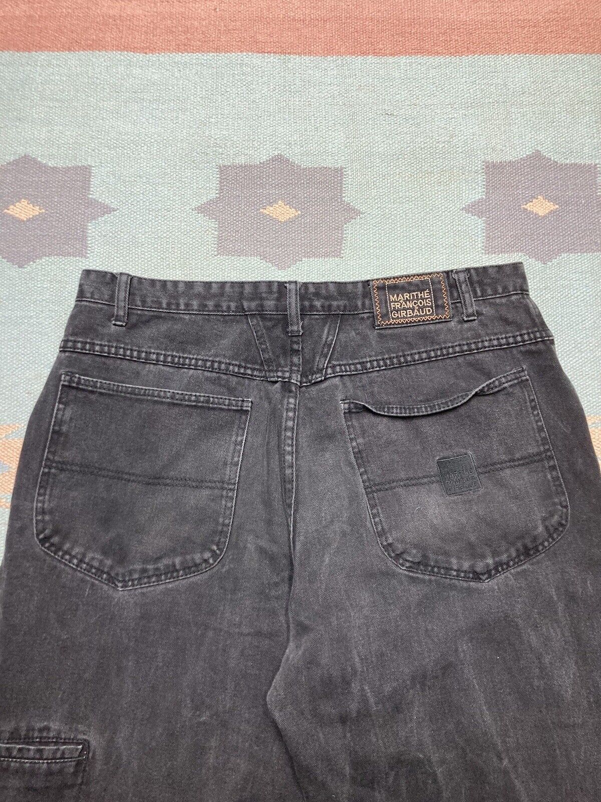 Marithe + Francois Girbaud × Vintage y2k baggy jeans marithe Francois girbaud grunge skater 38x29 Size US 38 / EU 54 - 5 Thumbnail
