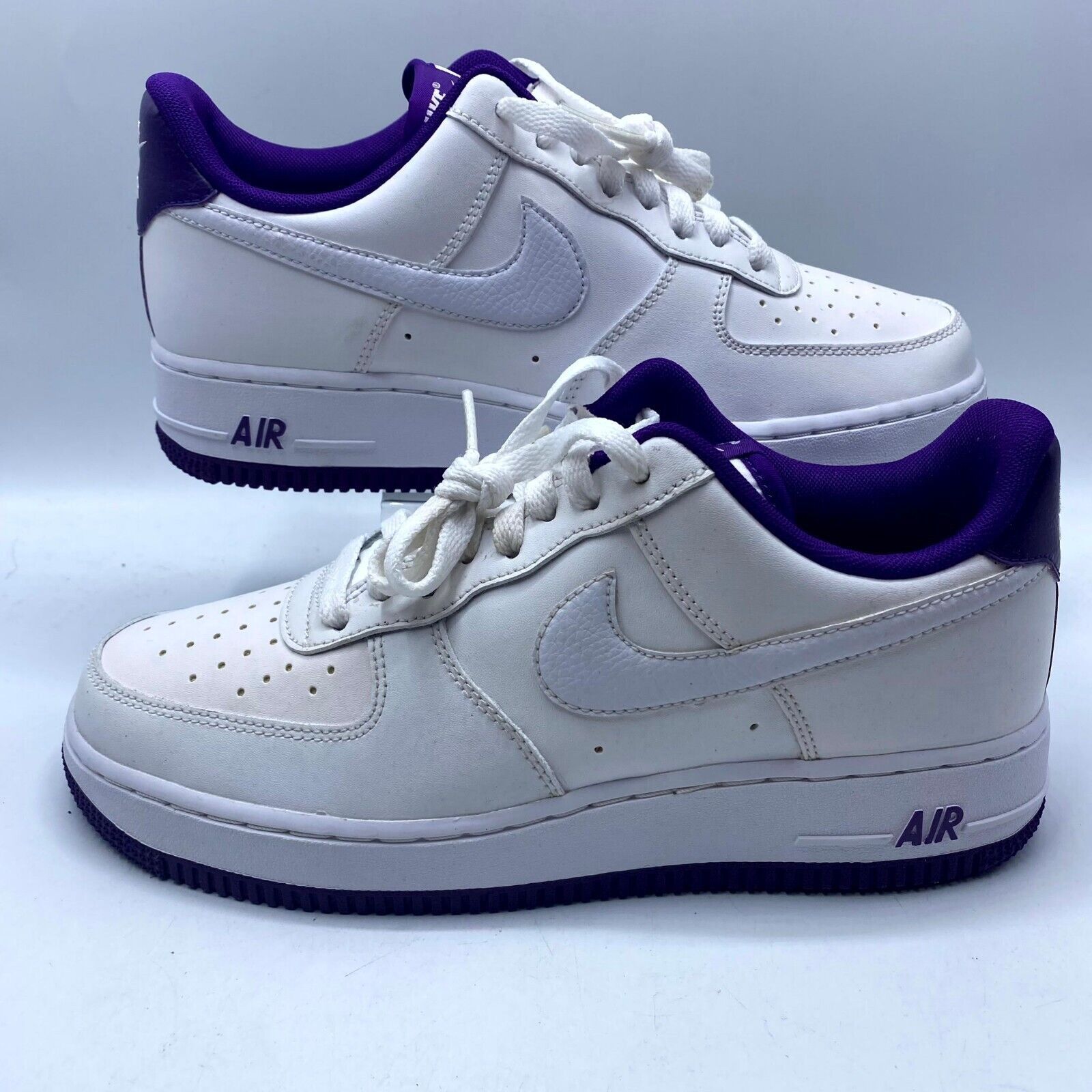 Nike NEW Nike Air Force 1 '07 2 Voltage Purple Men's CJ1380-100 Size US 7.5 / EU 40-41 - 2 Thumbnail