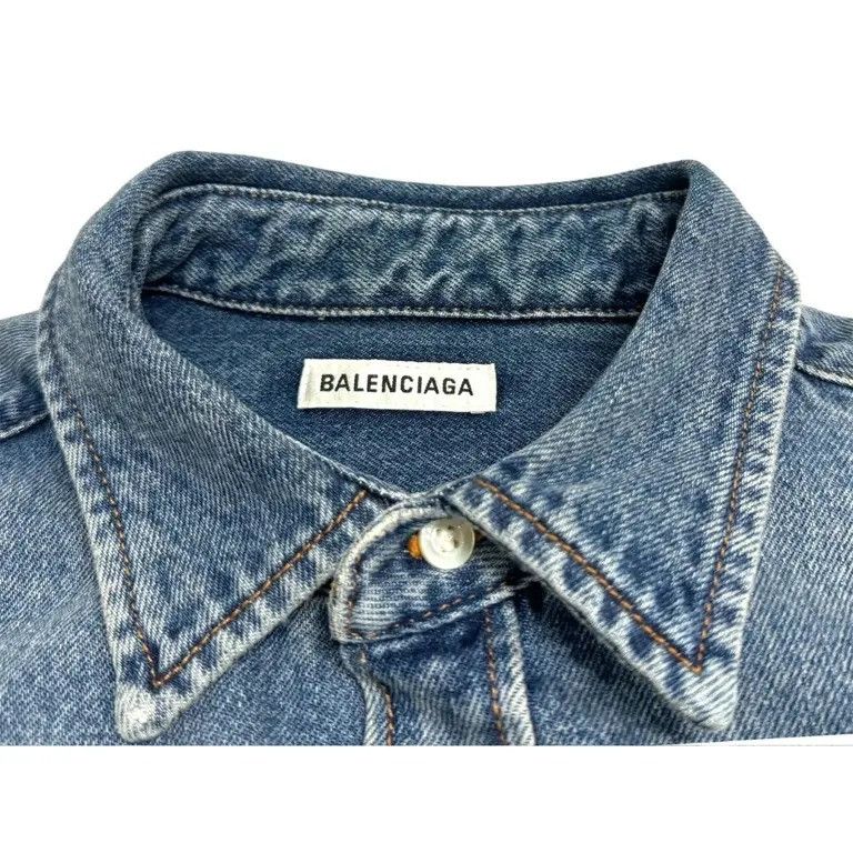 Balenciaga Balenciaga denim dress Size XS / US 0-2 / IT 36-38 - 4 Thumbnail