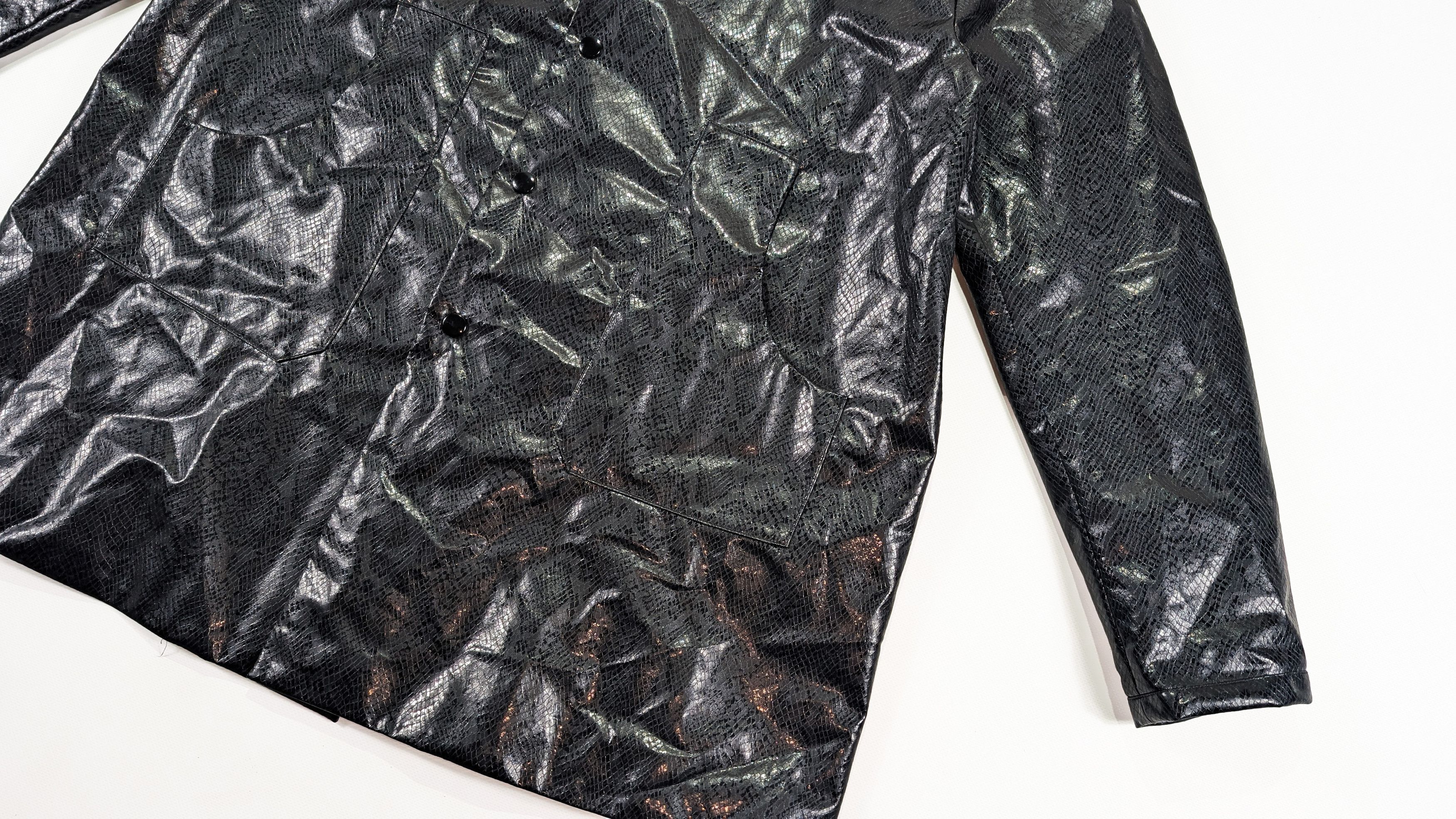 Needles Needles Python Print Coach Jacket Size 2 Made in Japan Size US M / EU 48-50 / 2 - 3 Thumbnail