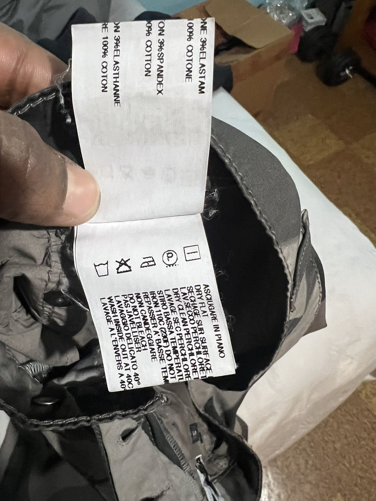 Rick Owens S/S13 Island Geometric camo Detroit jeans Size US 30 / EU 46 - 7 Thumbnail