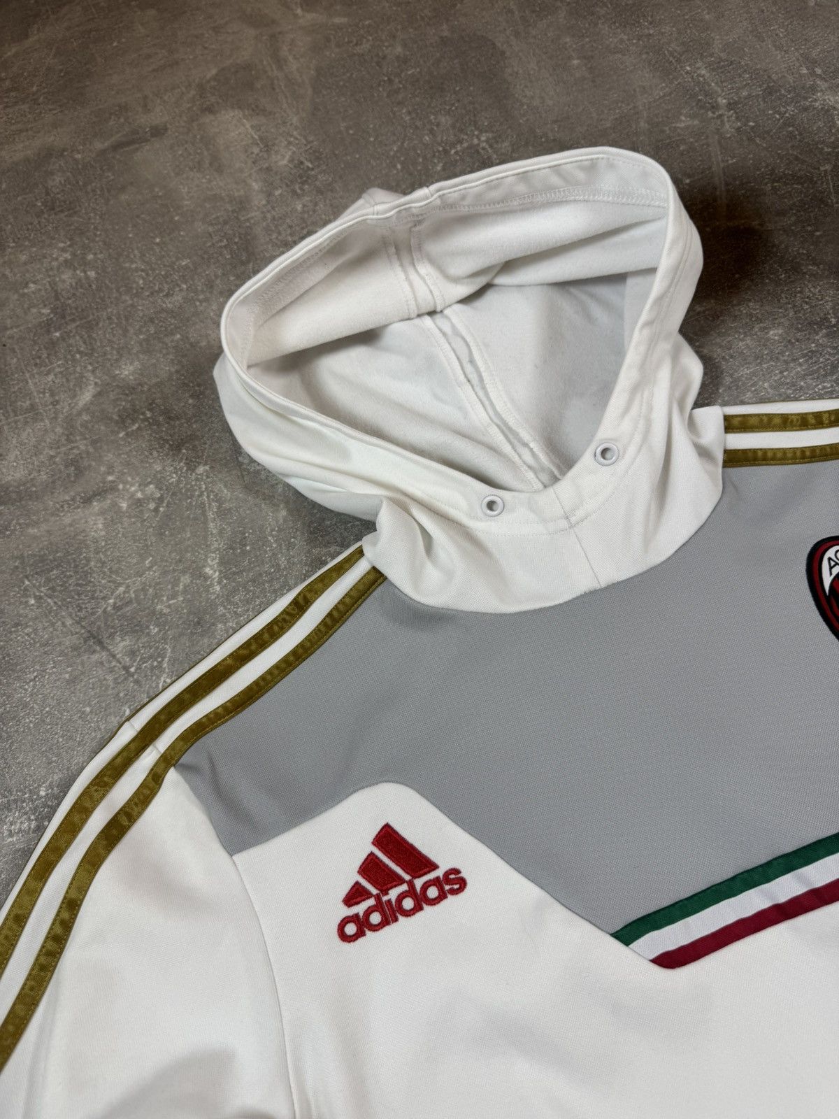 Adidas Vintage Adidas Milan Hoodie Sweatshirt Size US L / EU 52-54 / 3 - 8 Thumbnail