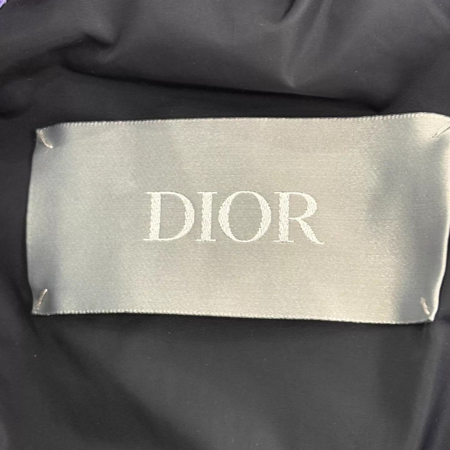 Dior DIOR Purple Oblique Full Logo Down Vest Size US S / EU 44-46 / 1 - 3 Thumbnail