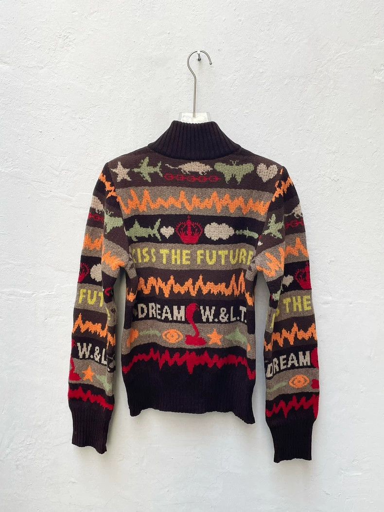 W&LT W&LT 90s animal graffiti slogan zipper jacket 2504-Nextarro Size US M / EU 48-50 / 2 - 7 Thumbnail