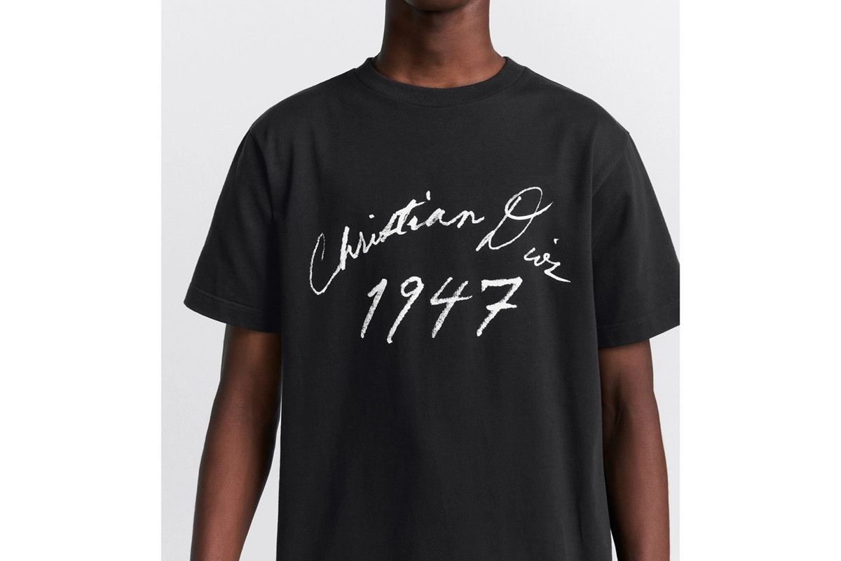Dior o1bcso1str0226 Relaxed-Fit T-Shirt in Black Size US XL / EU 56 / 4 - 6 Thumbnail