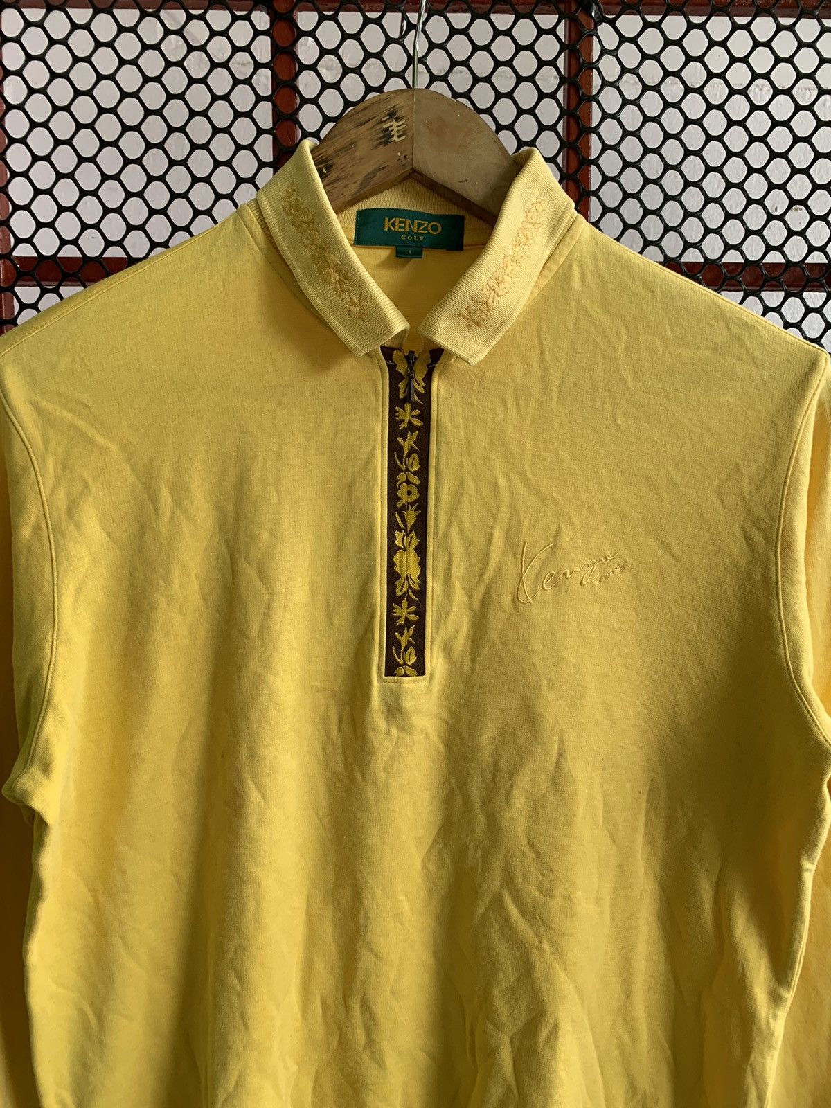 Japanese Brand × Kenzo Vintage Kenzo Golf Shirt Size M / US 6-8 / IT 42-44 - 2 Thumbnail