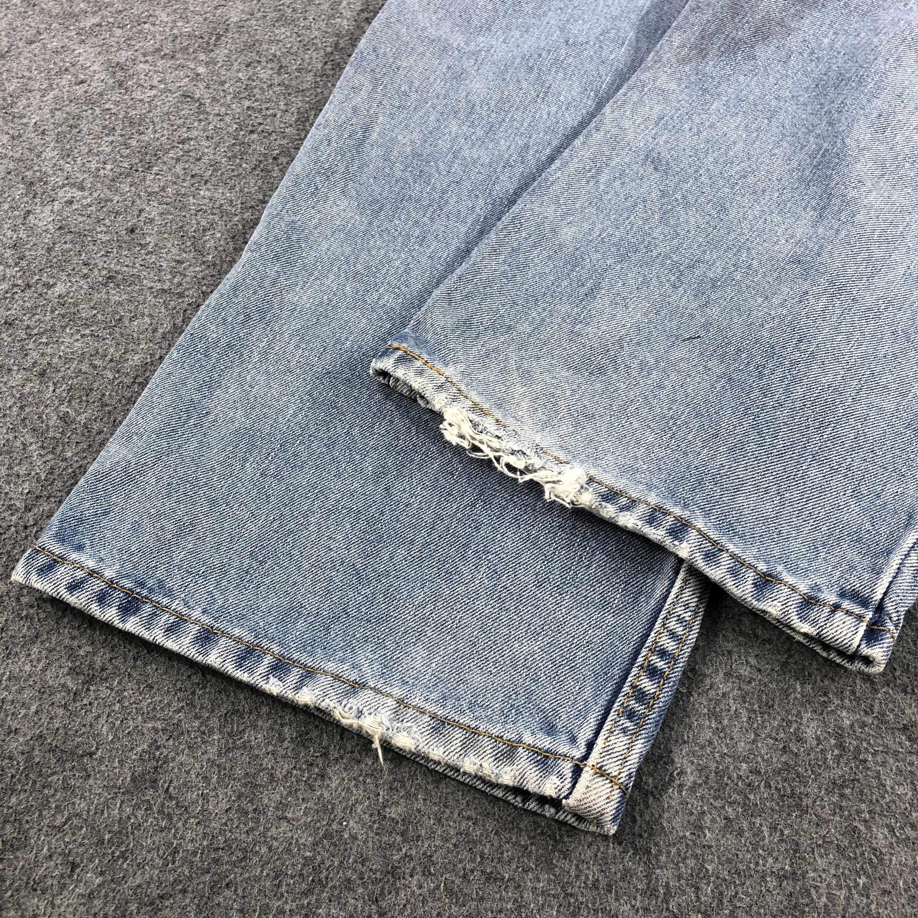 Levi's Vintage Blue Wash Levis 550 Jeans-J1719 Size US 42 / EU 58 - 6 Thumbnail