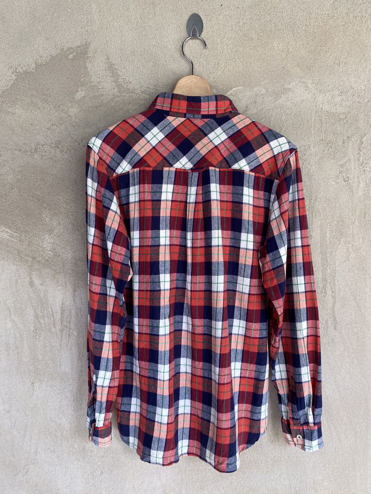 Ciaopanic Ciaopanic Plaid Tartan Flannel Shirt Button Up Size US S / EU 44-46 / 1 - 7 Thumbnail