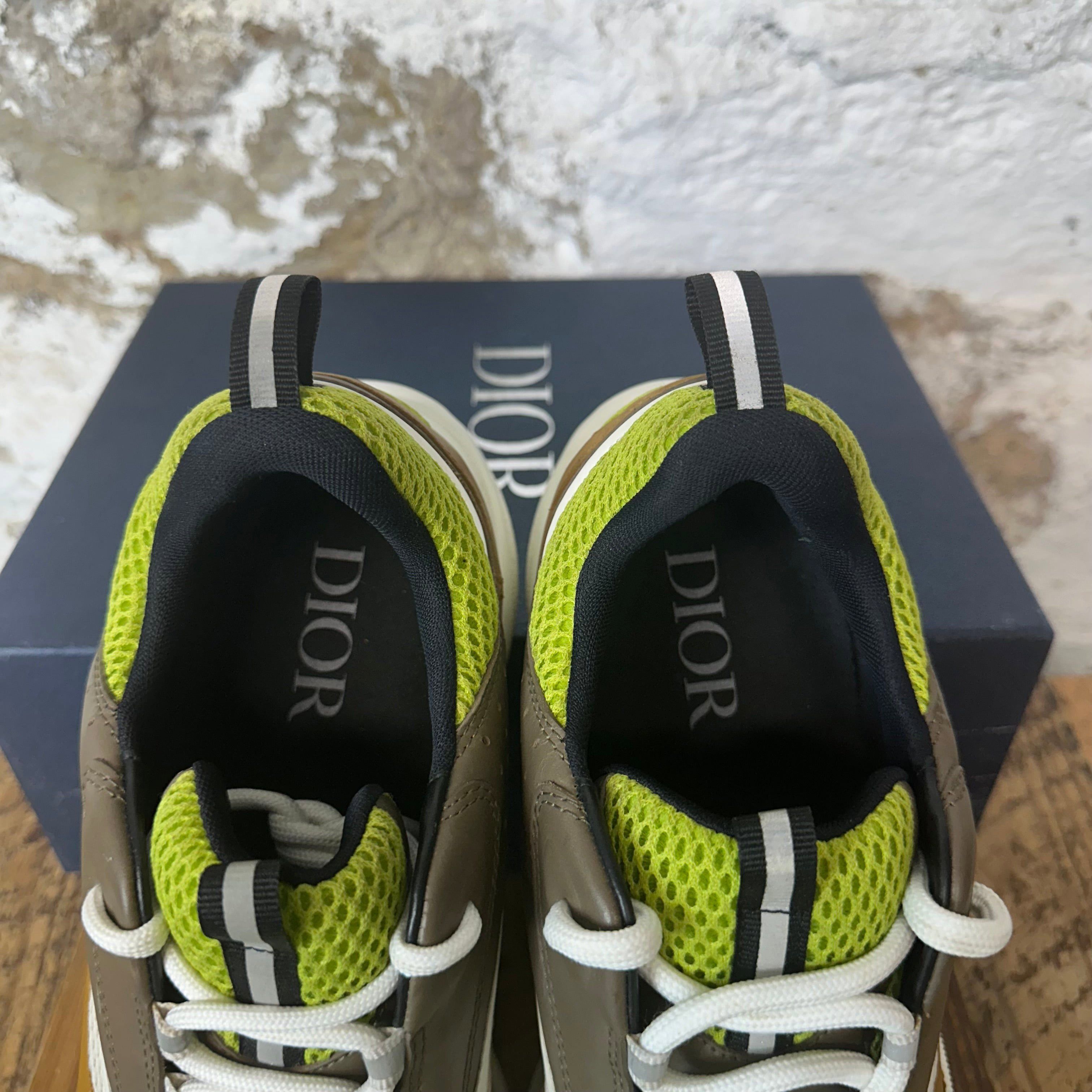 Dior Dior B22 Brown White Green Sneaker Sz 12 (45) Size US 12 / EU 45 - 4 Thumbnail