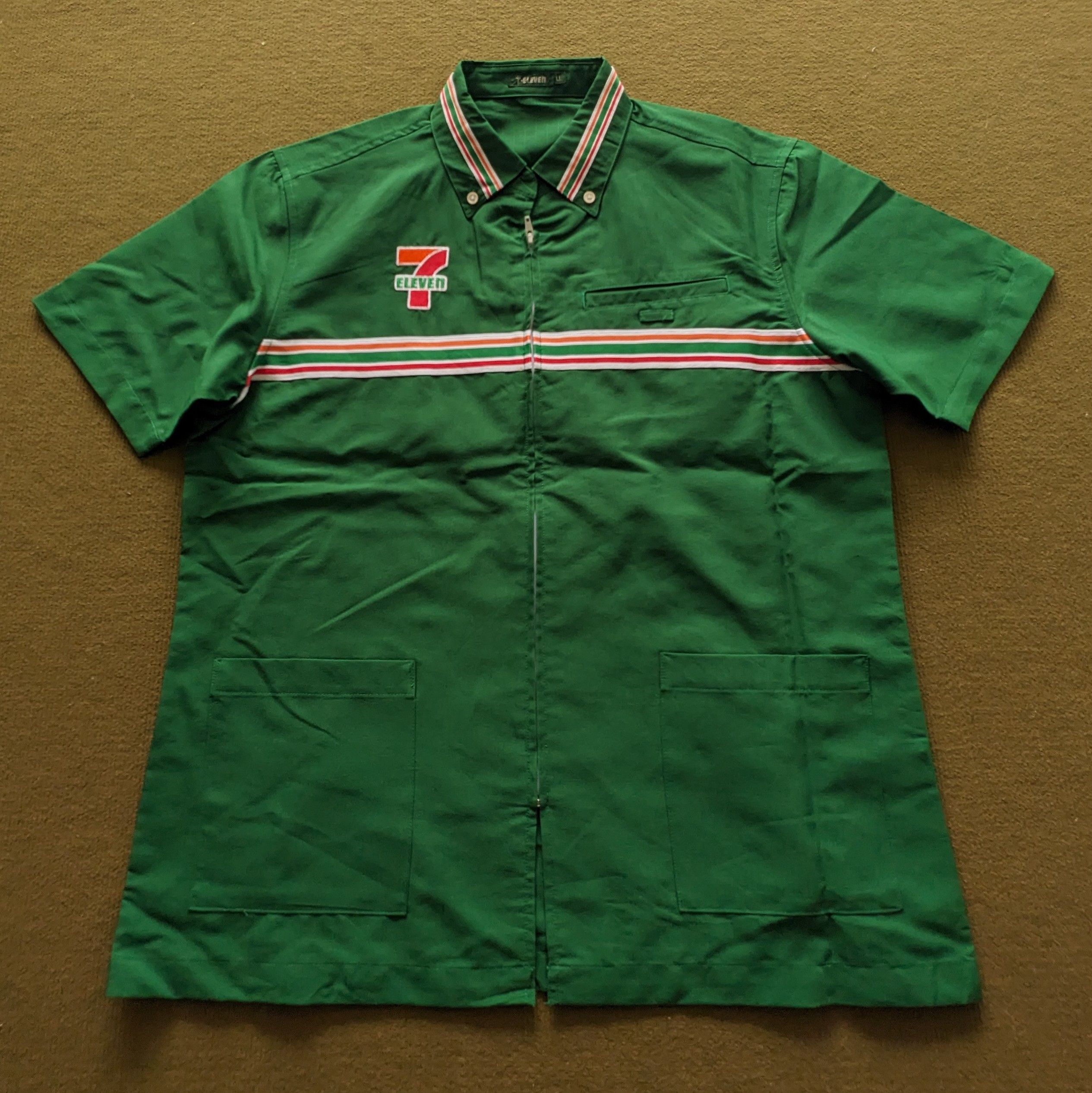 Other Vintage 7 ELEVEN Workers Uniform Jacket Size US L / EU 52-54 / 3 - 1 Thumbnail
