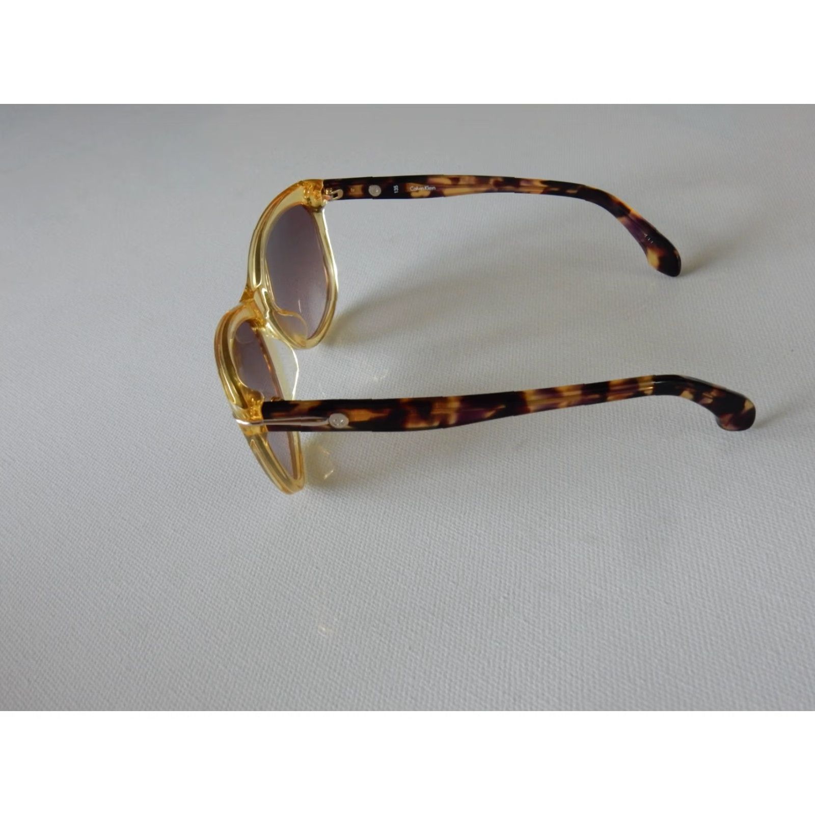 Calvin Klein Calvin Klein Women's Sunglasses Brown 56mm UV Protection Fashion Accessories Size ONE SIZE - 3 Thumbnail