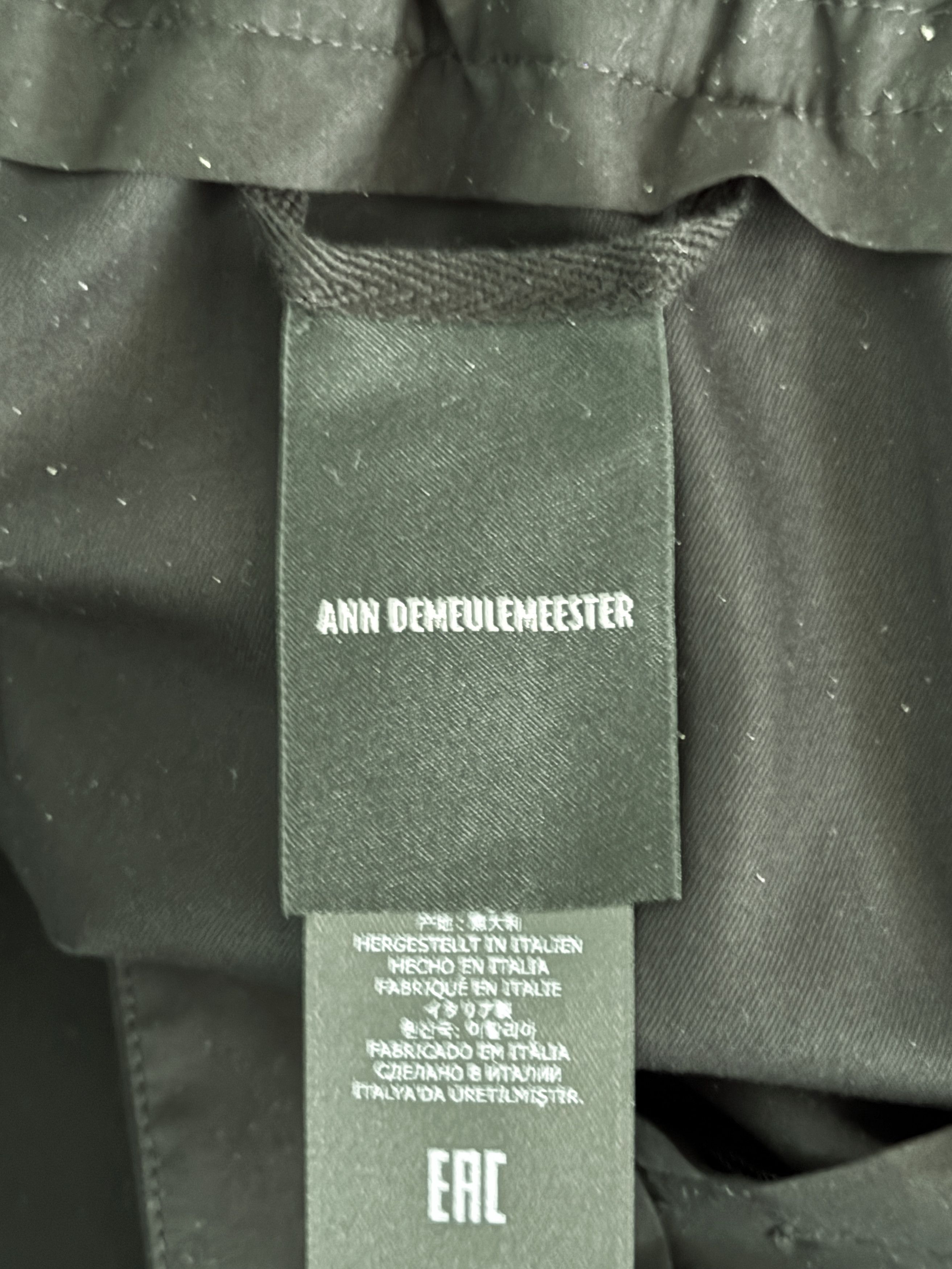 Ann Demeulemeester Iben Cargo Pants Cotton Twill Size US 30 / EU 46 - 17 Thumbnail