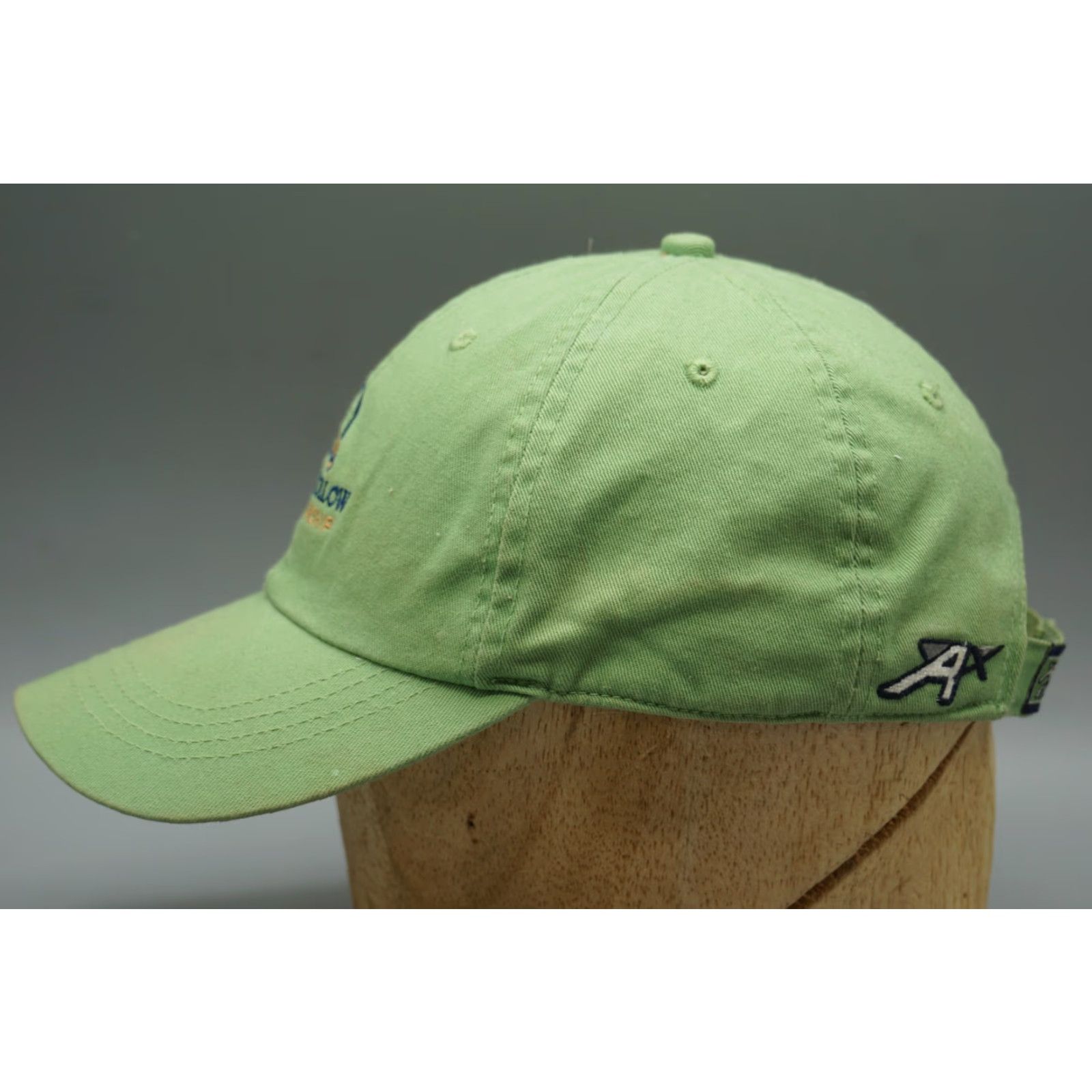 Vintage Quail Hollow Championship Golf Cap Hat AHEAD EXTREME Light Green Adjustable Size ONE SIZE - 2 Thumbnail
