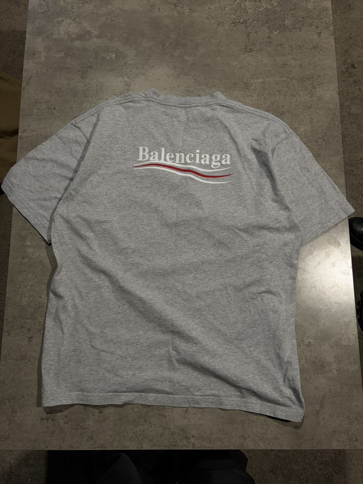 Balenciaga balenciaga campaign embroidered logo tshirt Size US XS / EU 42 / 0 - 3 Thumbnail