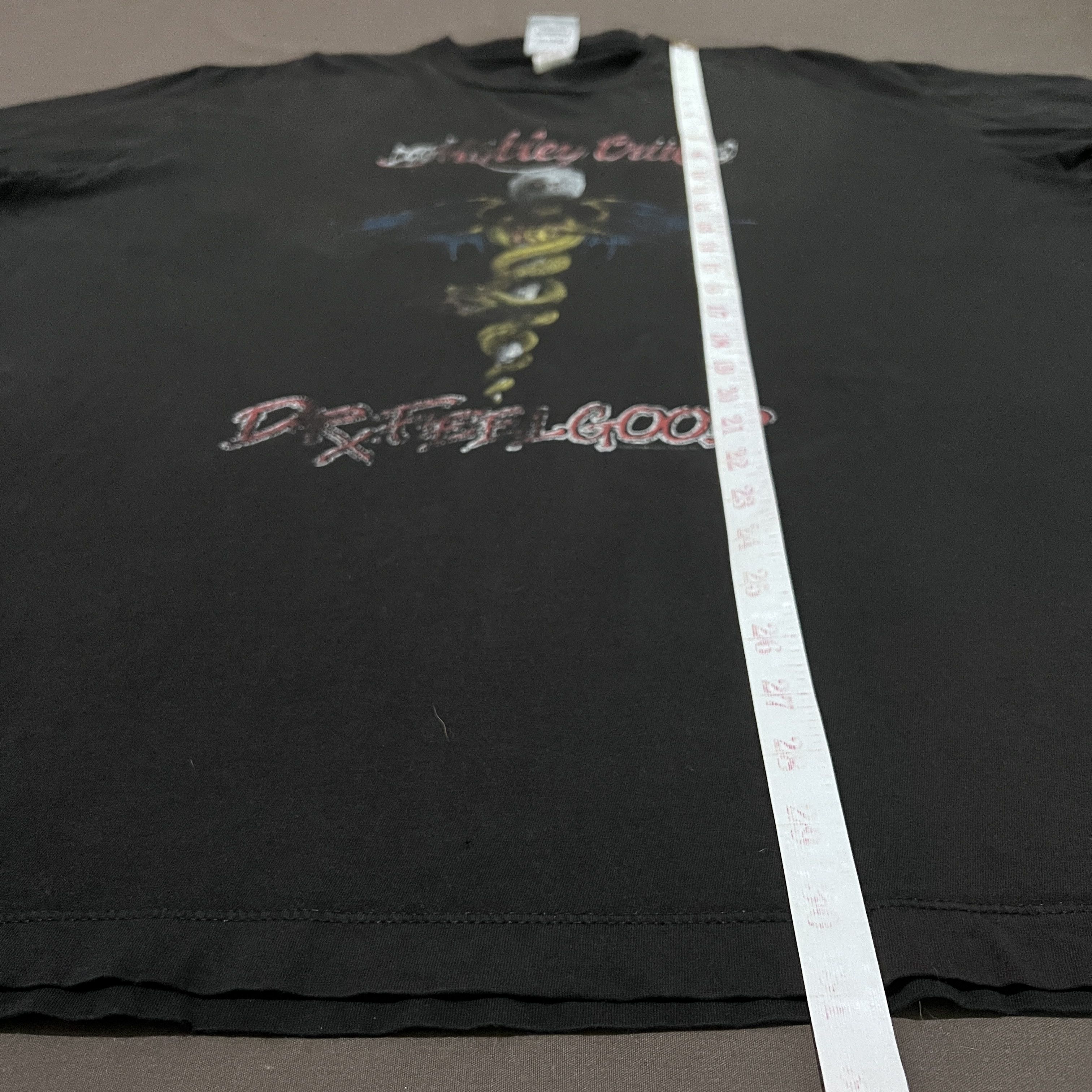 Band Tees × Vintage Vintage Y2K Motley Crue Tee 2XL Distressed Faded Thrashed Size US XXL / EU 58 / 5 - 16 Thumbnail