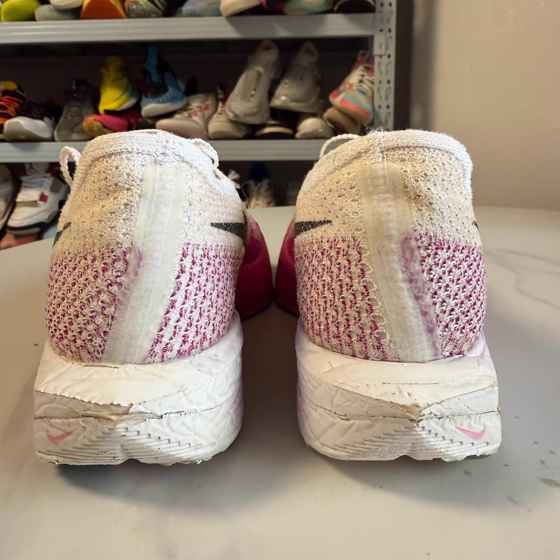 Nike Nike Vaporfly Next% 3, white purple colorway Q10 Size US 9 / EU 42 - 2 Thumbnail