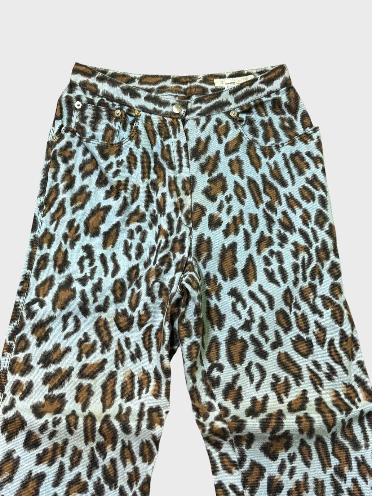 Hysteric Glamour MODAGOJI LEOPARD OVERPRINT FULLPRINTED DENIM Size 25" / US 0 / IT 36 - 3 Thumbnail