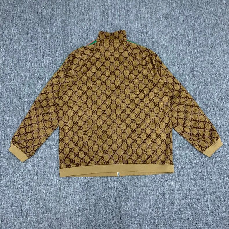 Gucci Gucci Brown old flower full-printed jacket 2504-Nextarrow Size US L / EU 52-54 / 3 - 2 Thumbnail