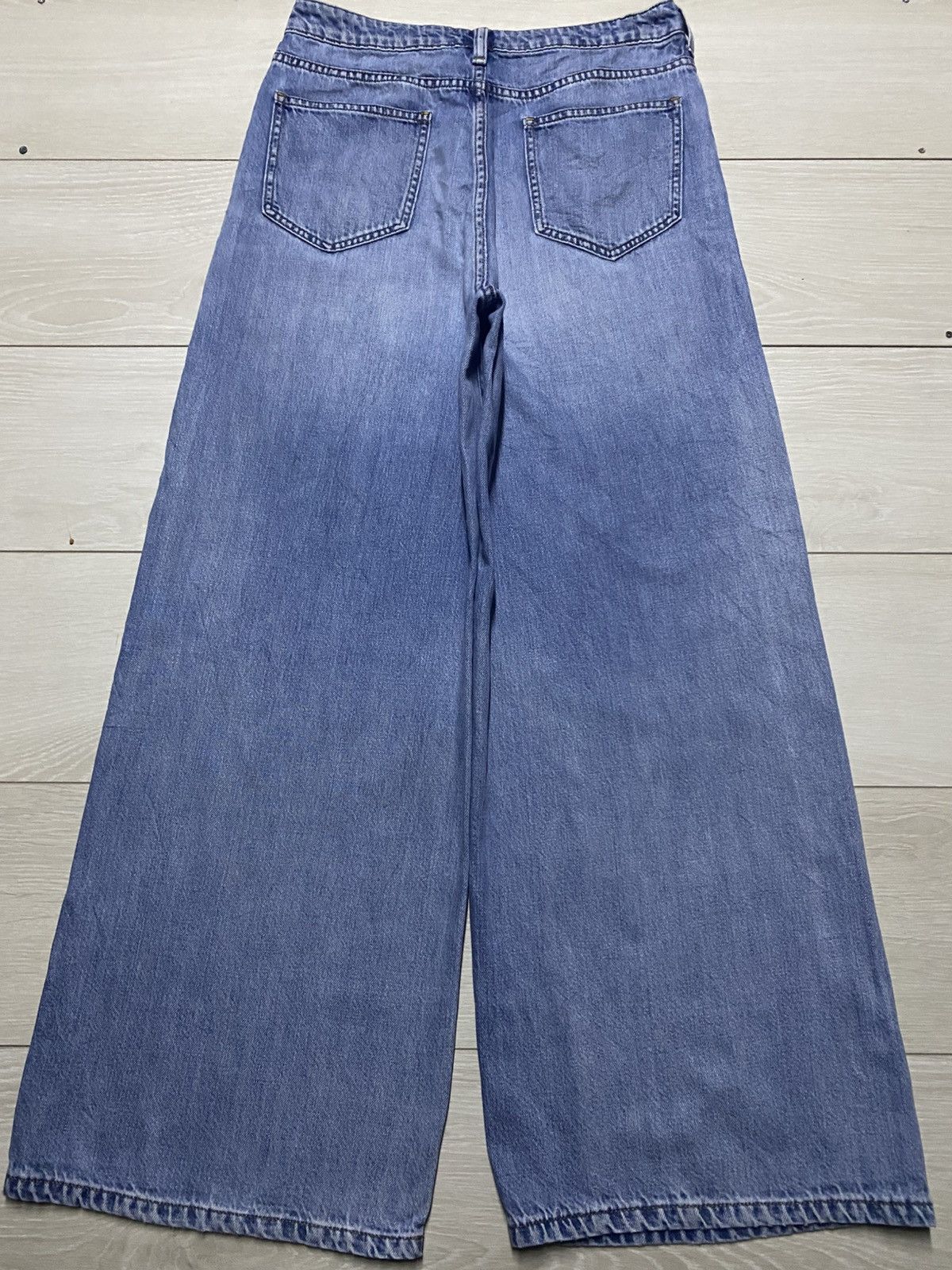 Japanese Brand Vintage Japanese Brand Earth Music & Ecology Baggy Jeans Size US 30 / EU 46 - 2 Thumbnail