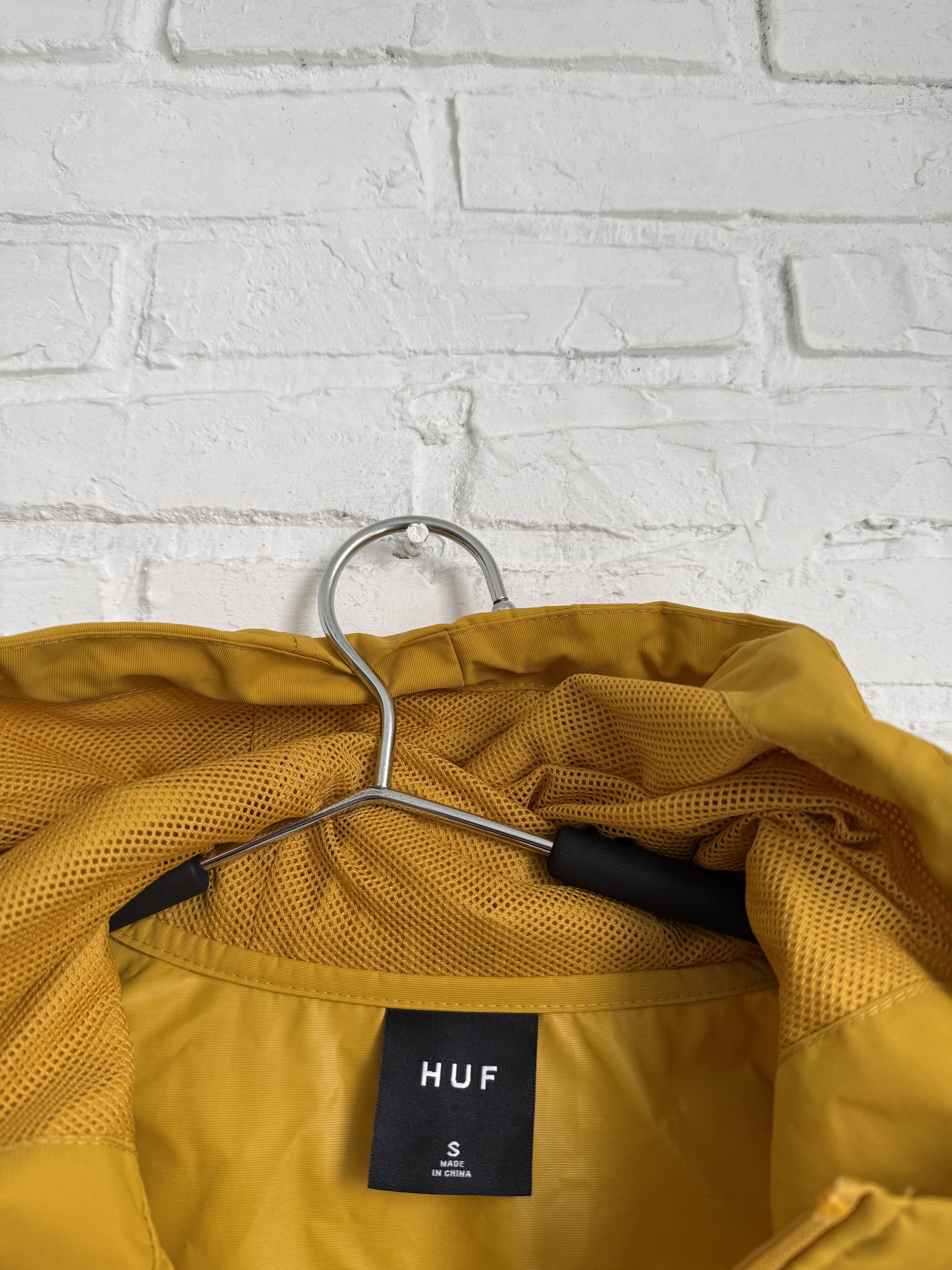 Huf HUF worldwide flags anorak yellow jacket Size US M / EU 48-50 / 2 - 3 Thumbnail