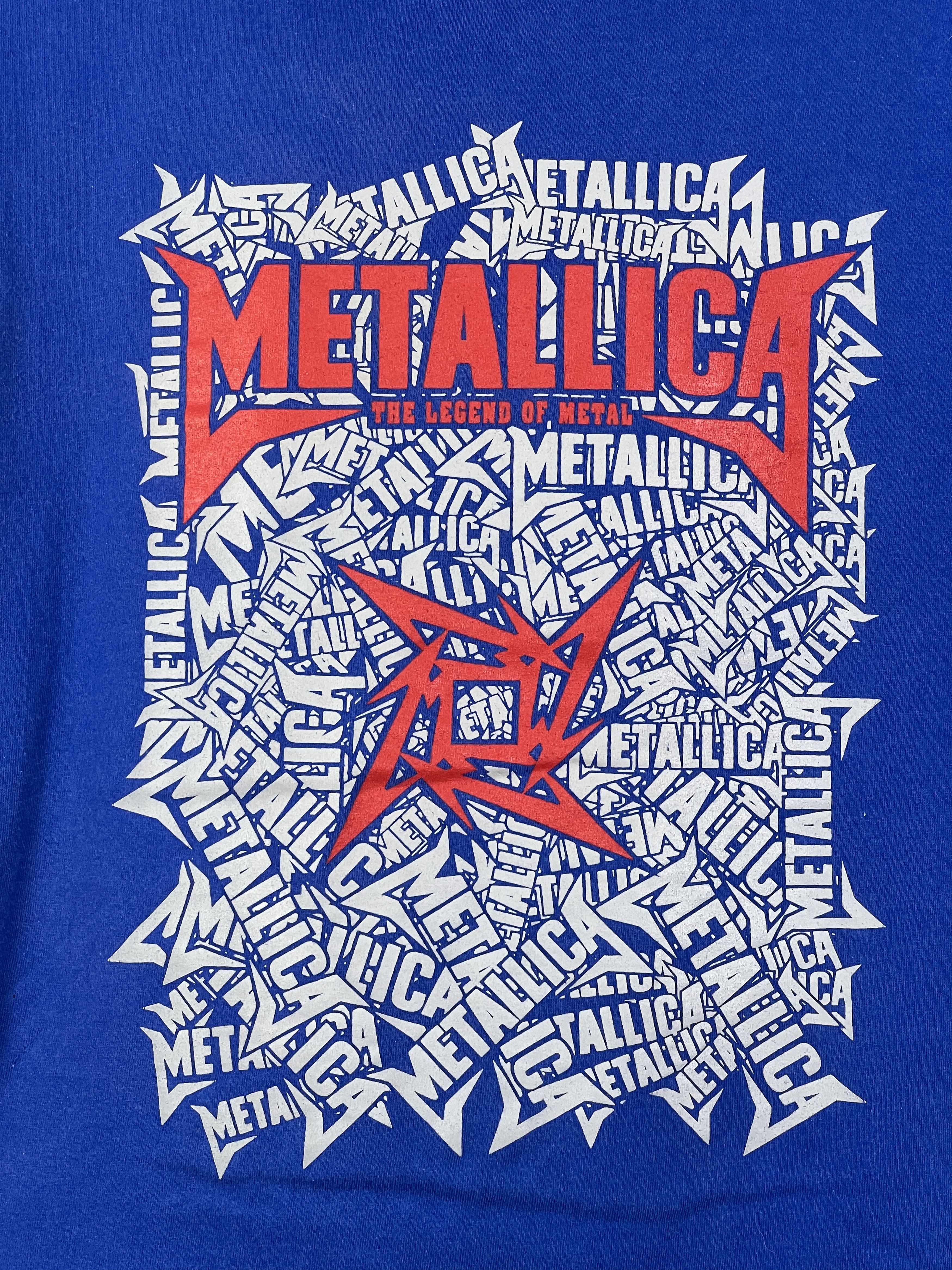 Band Tees No.4967 Vintage Bootleg Metallica Band Tee Size US XXS / EU 40 - 2 Thumbnail