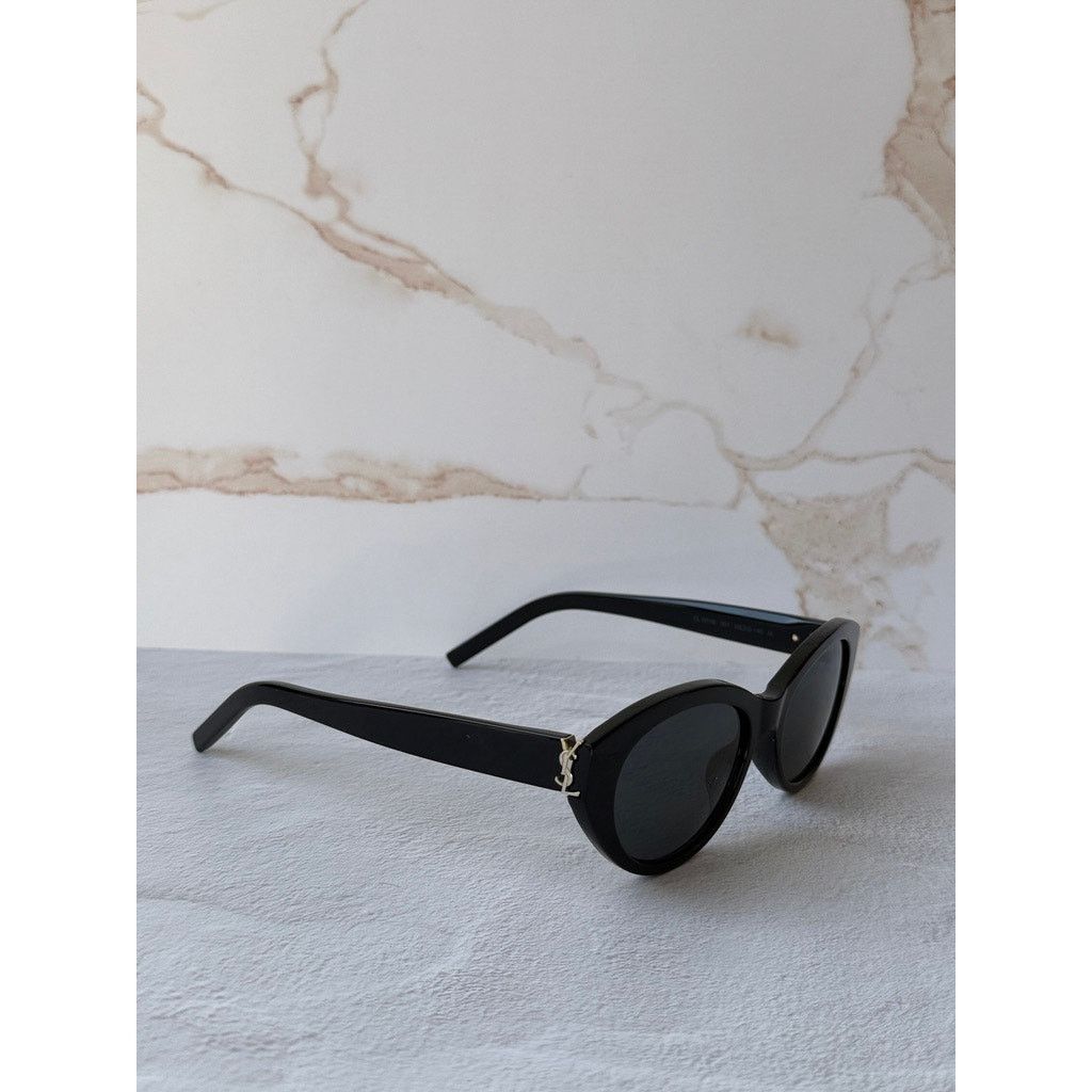 Saint Laurent Paris NEW Saint Laurent SL M148 Sunglasses in Black Size ONE SIZE - 6 Thumbnail