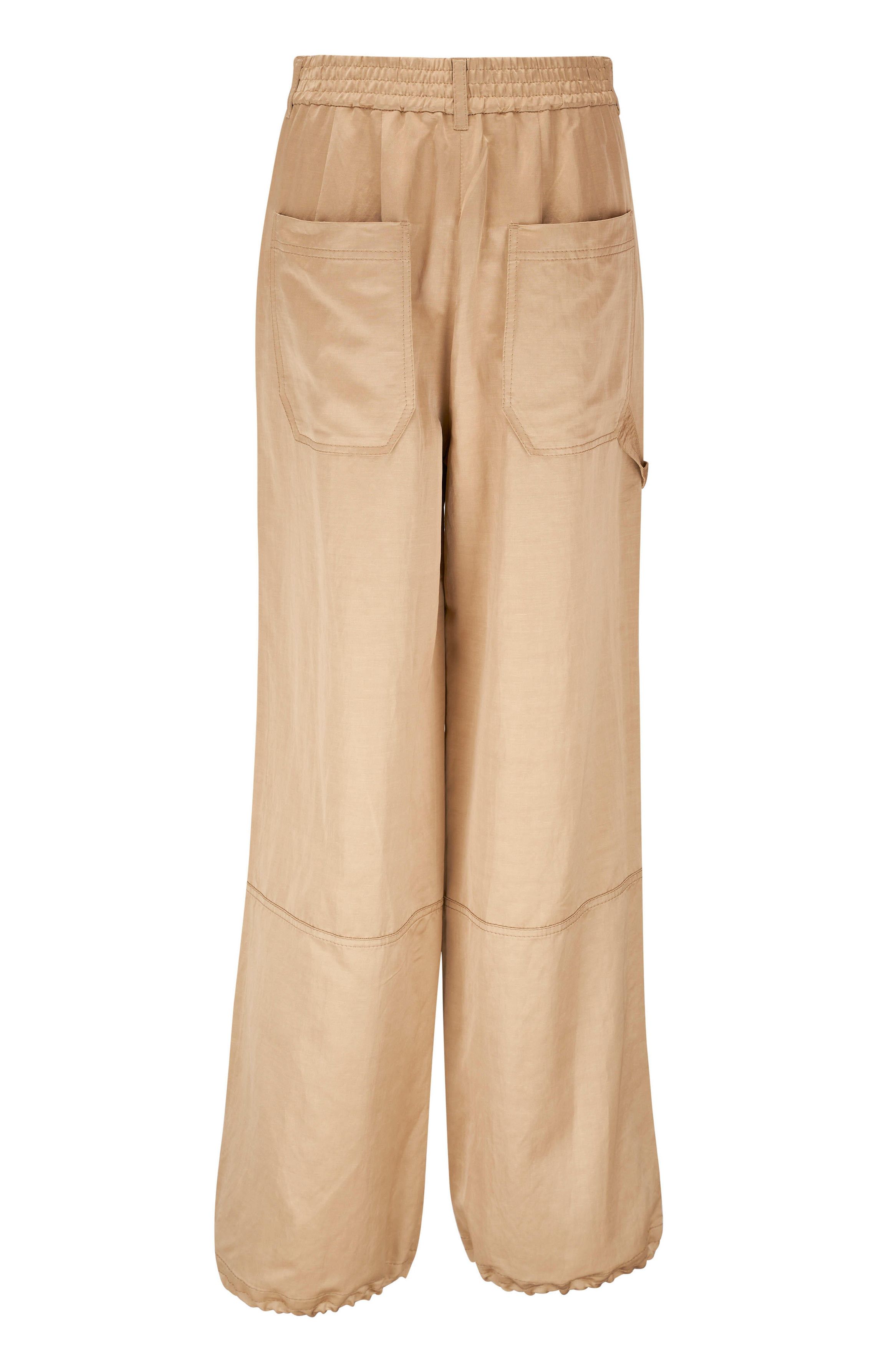 DOROTHEE SCHUMACHER Slouchy Coolness Pant Warm Beige Size 30" / US 8 / IT 44 - 2 Thumbnail