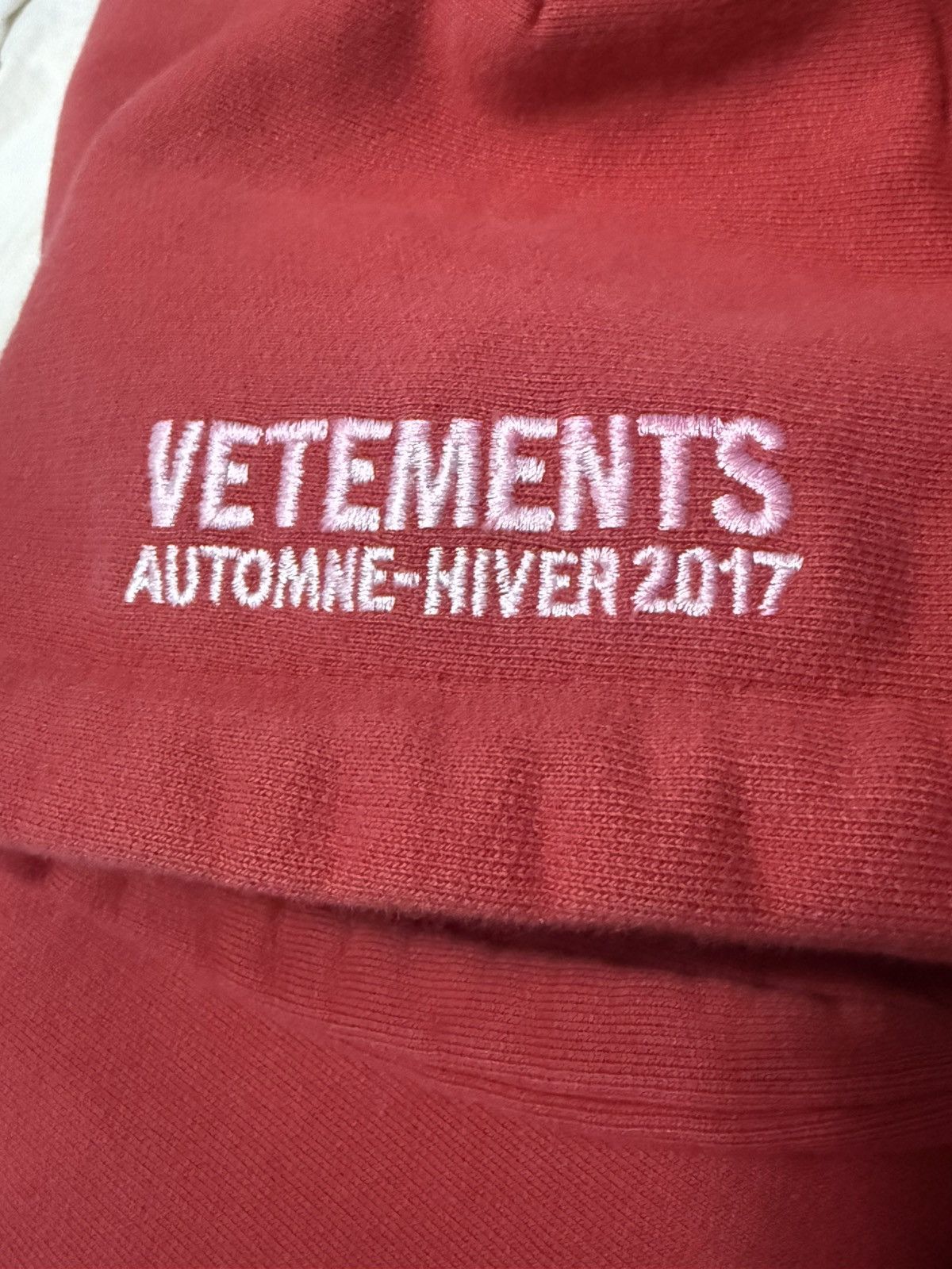 Vetements Vetements “Official Fake” Seoul Exclusive OG Metal Hoodie Size US M / EU 48-50 / 2 - 7 Thumbnail