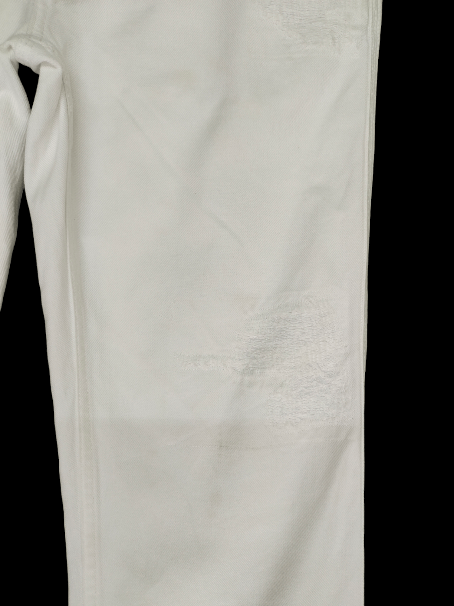 Dolce & Gabbana Dolce & Gabbana White Distressed Denim Jeans Low Rise Size US 33 - 11 Thumbnail