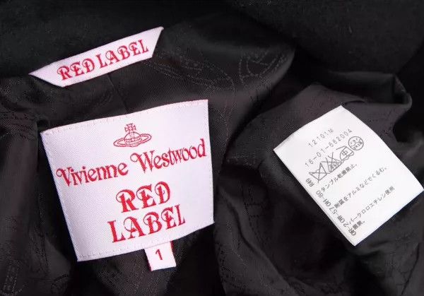 Vivienne Westwood Vivienne Westwood Black velvet love collar wool coat Size S / US 4 / IT 40 - 8 Thumbnail