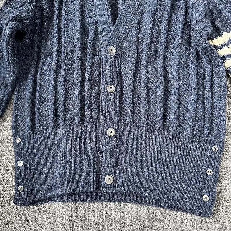 Thom Browne Thom Browne A sweater cardigan Size US XL / EU 56 / 4 - 4 Thumbnail