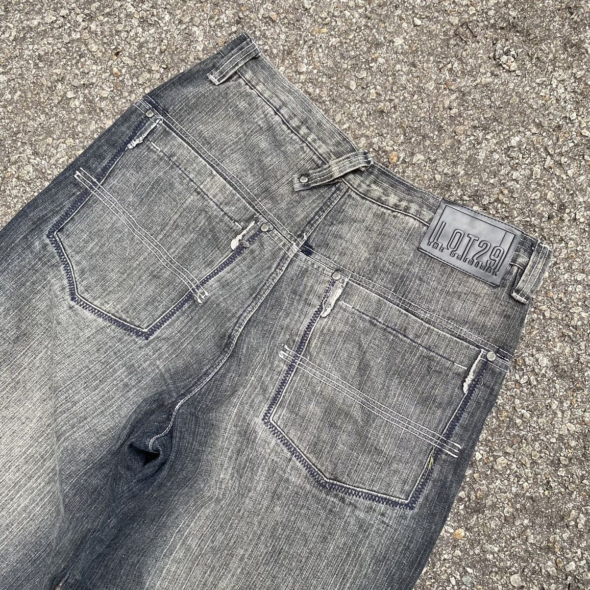 Southpole Faded Black Jeans Lot 29 Looney Tunes Jnco Size US 32 / EU 48 - 7 Thumbnail