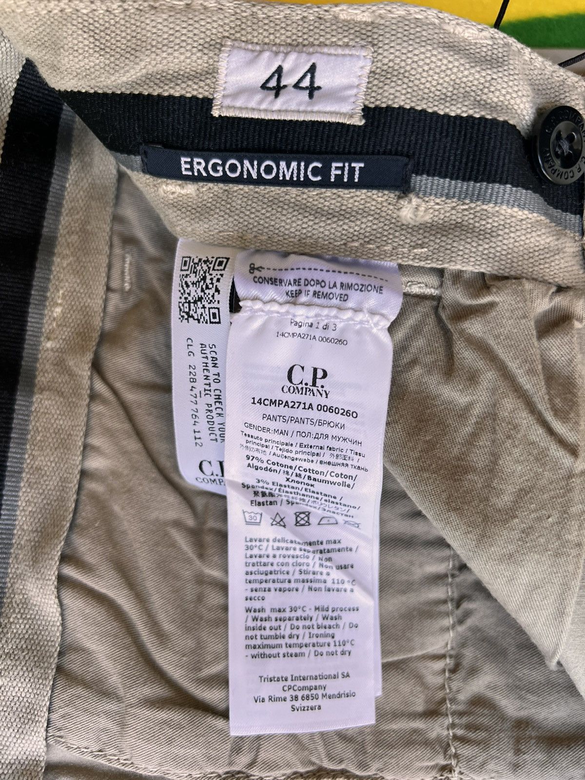 C.P. Company C.P. Company Twill Stretch Pants – Size 44 (IT) ergonomic Size US 28 / EU 44 - 23 Thumbnail