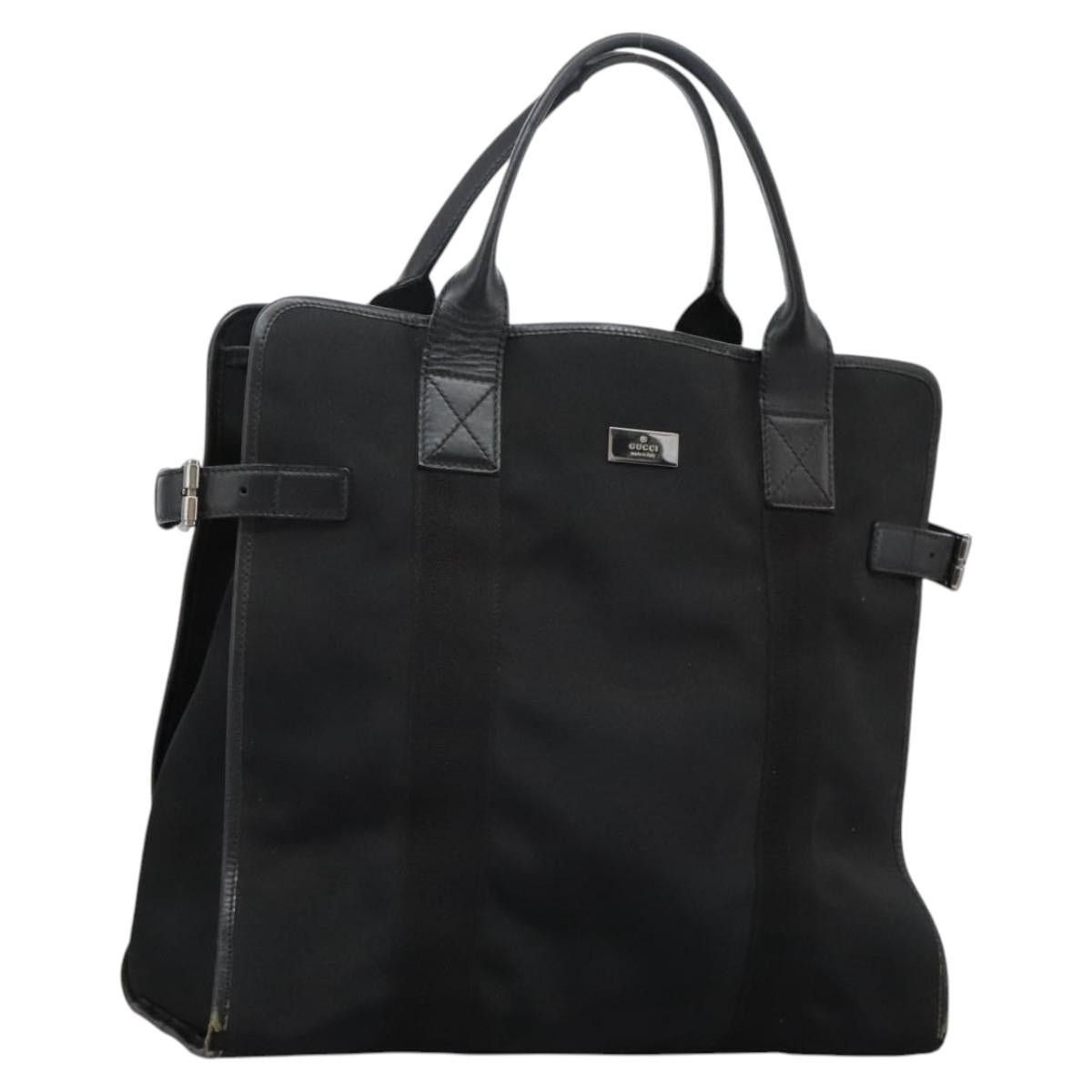 Gucci GUCCI Hand Bag Canvas Black Size ONE SIZE - 1 Thumbnail