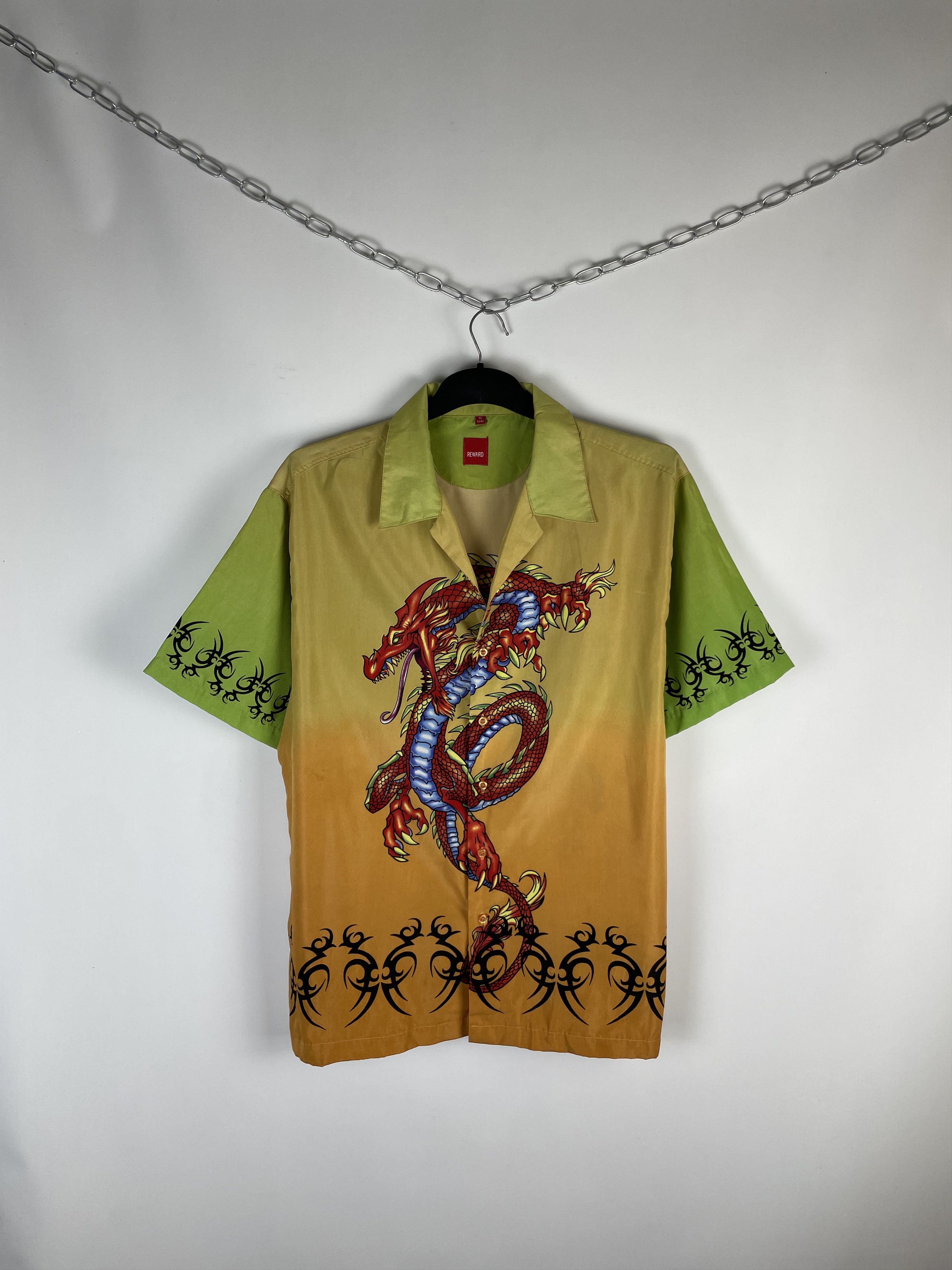 Vintage Vintage Crazy Aloha Hawaiian Shirt Size US XL / EU 56 / 4 - 1 Thumbnail