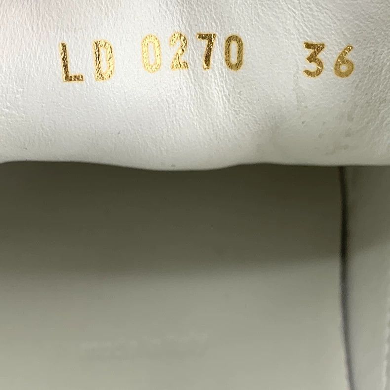 Louis Vuitton Louis Vuitton Dark red logo presbyopic print lace-up casua Size US 5.5 / IT 35.5 - 6 Thumbnail