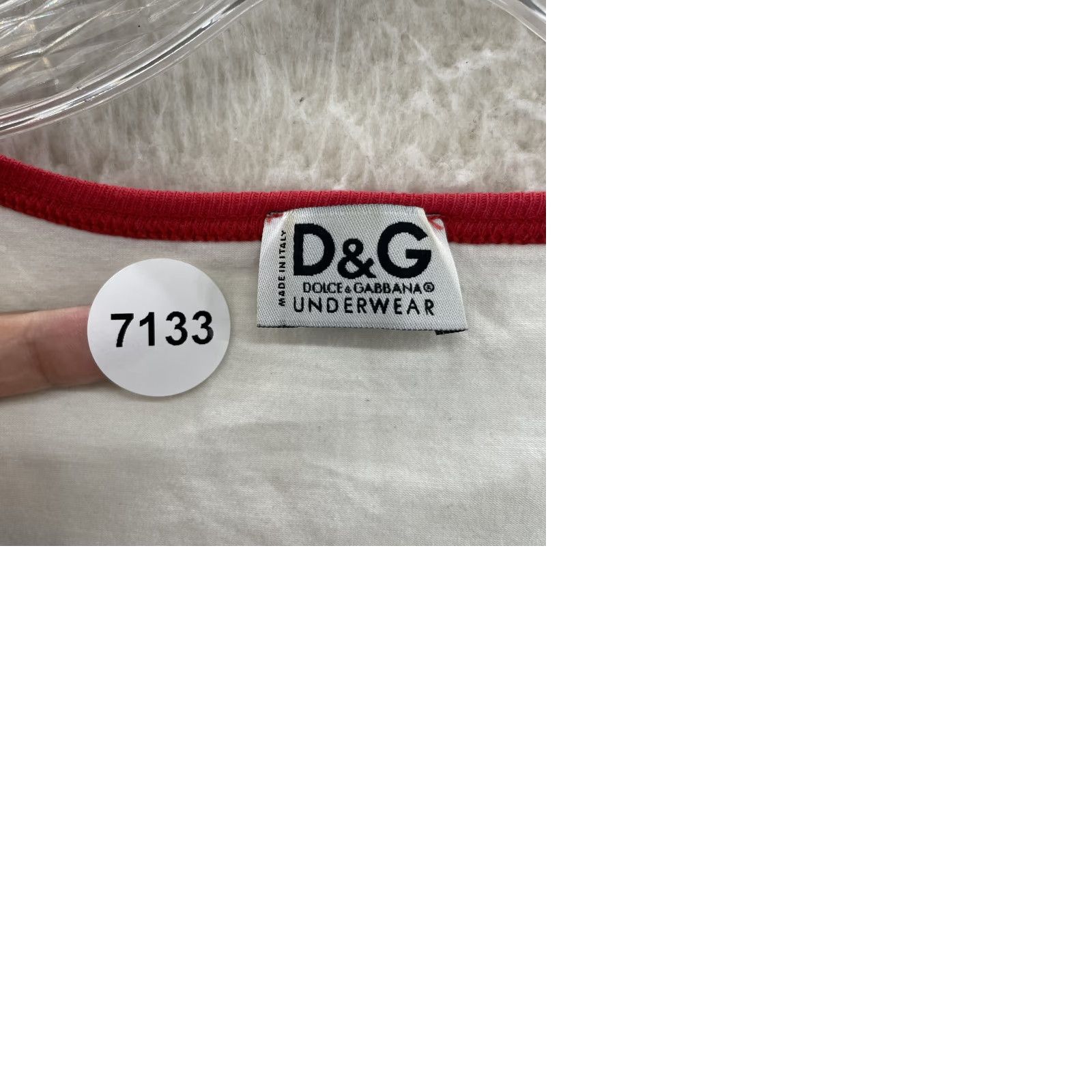 Dolce & Gabbana VINTAGE Dolce&Gabbana D&G Top Shirt Heart Love Scoop Neck Cyber Fairy Grunge XS White Womens Size XS / US 0-2 / IT 36-38 - 9 Thumbnail