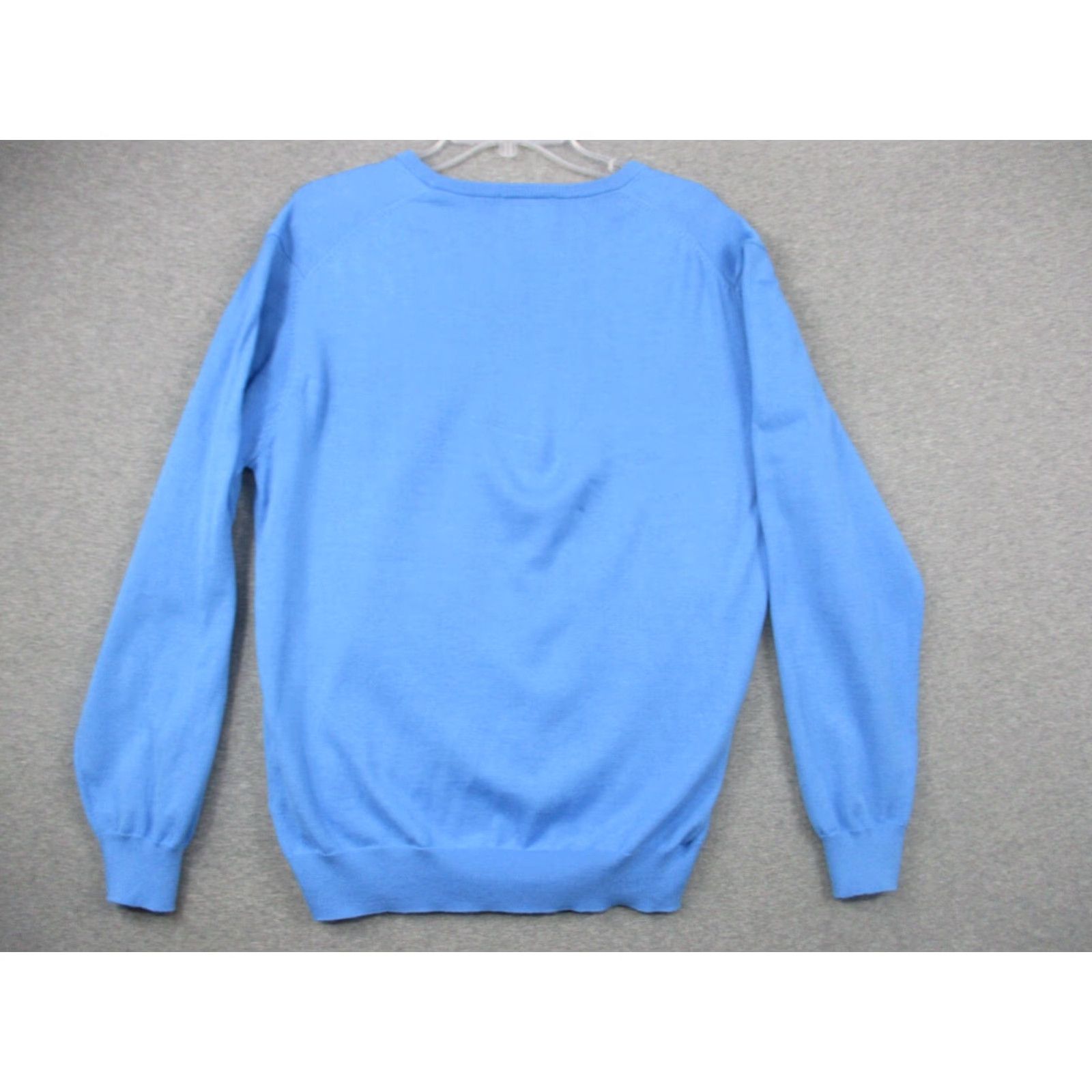 Vintage VINTAGE Alan Paine Sweater Men’s Large Blue Golf England Knit Pullover V-Neck Cotton Regular Long Sleeve Dry Clean Only Casual Preppy Breathing Yes? Size US L / EU 52-54 / 3 - 3 Thumbnail