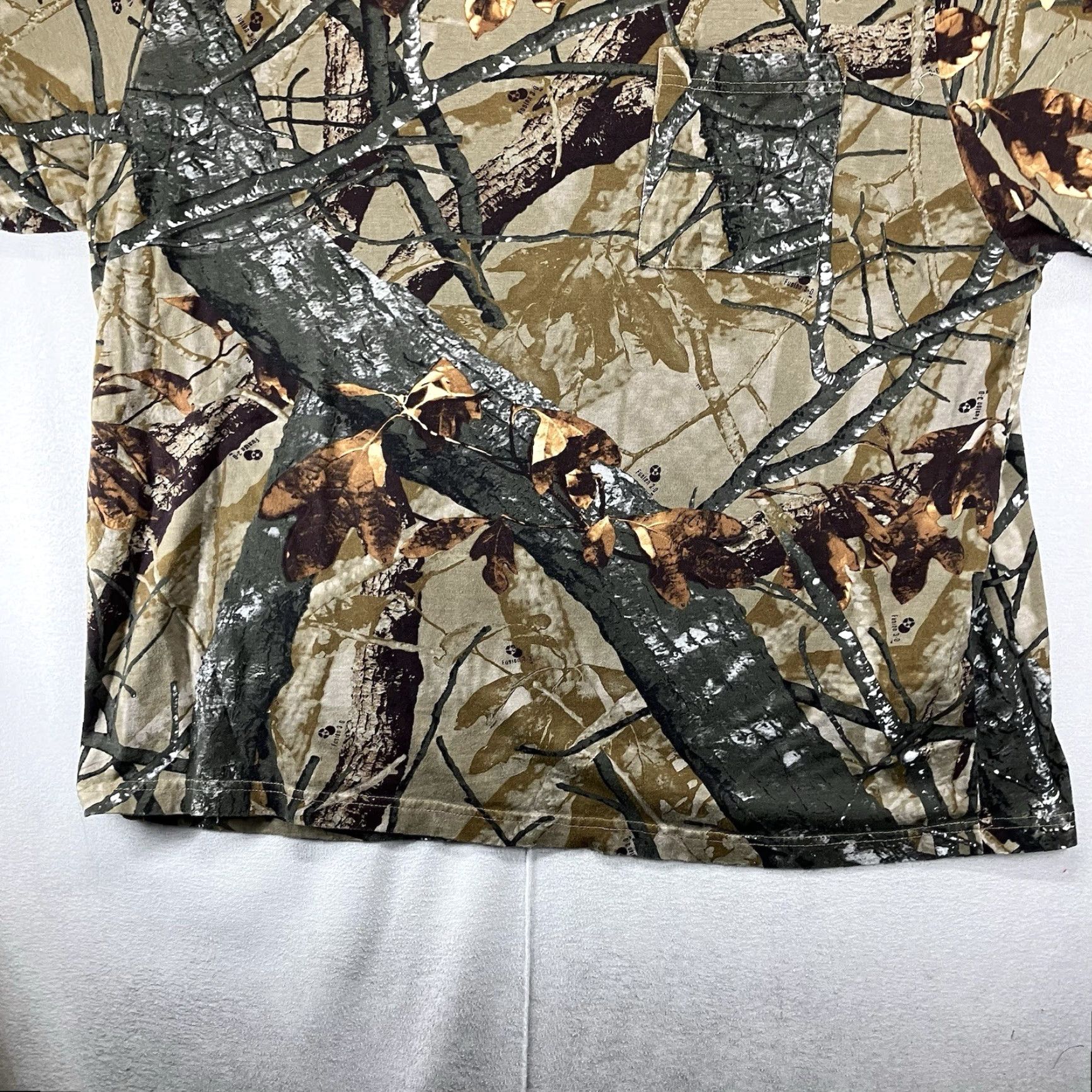 Vintage Mens Camo T Shirt 3XL All Cotton 3D Excellent Used Condition Size US XXL / EU 58 / 5 - 7 Thumbnail