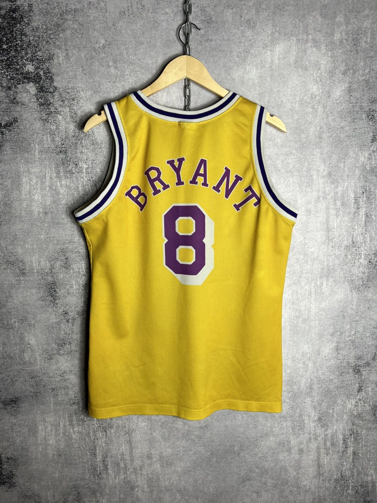 Champion Vintage RARE Kobe Bryant #8 Lakers NBA Champion Jersey Size US M / EU 48-50 / 2 - 14 Thumbnail